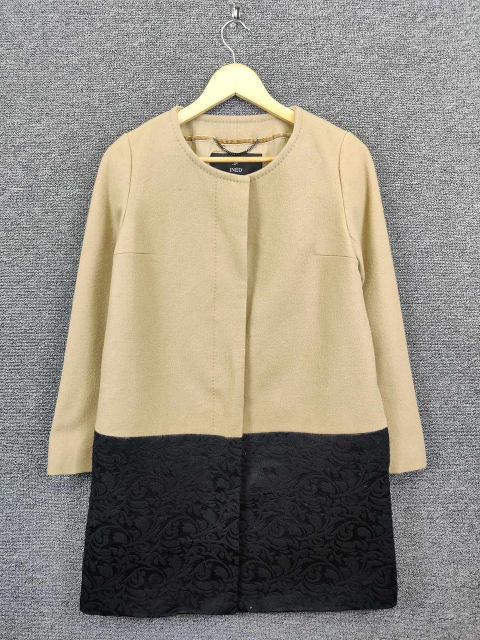 Yohji Yamamoto Vintage Ined Homme Yohji Yamamoto Soft Wool Coat Jacket Size M / US 6-8 / IT 42-44 - 1 Thumbnail