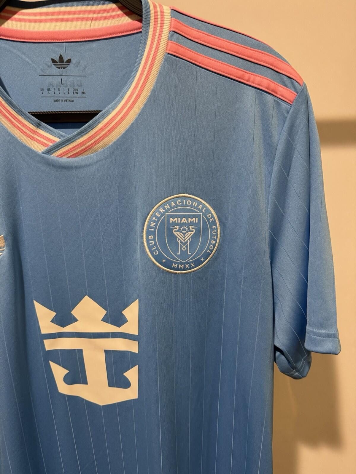 Adidas Inter Miami adidas Originals Third Jersey 2025/26 Blue Size ONE SIZE - 4 Thumbnail