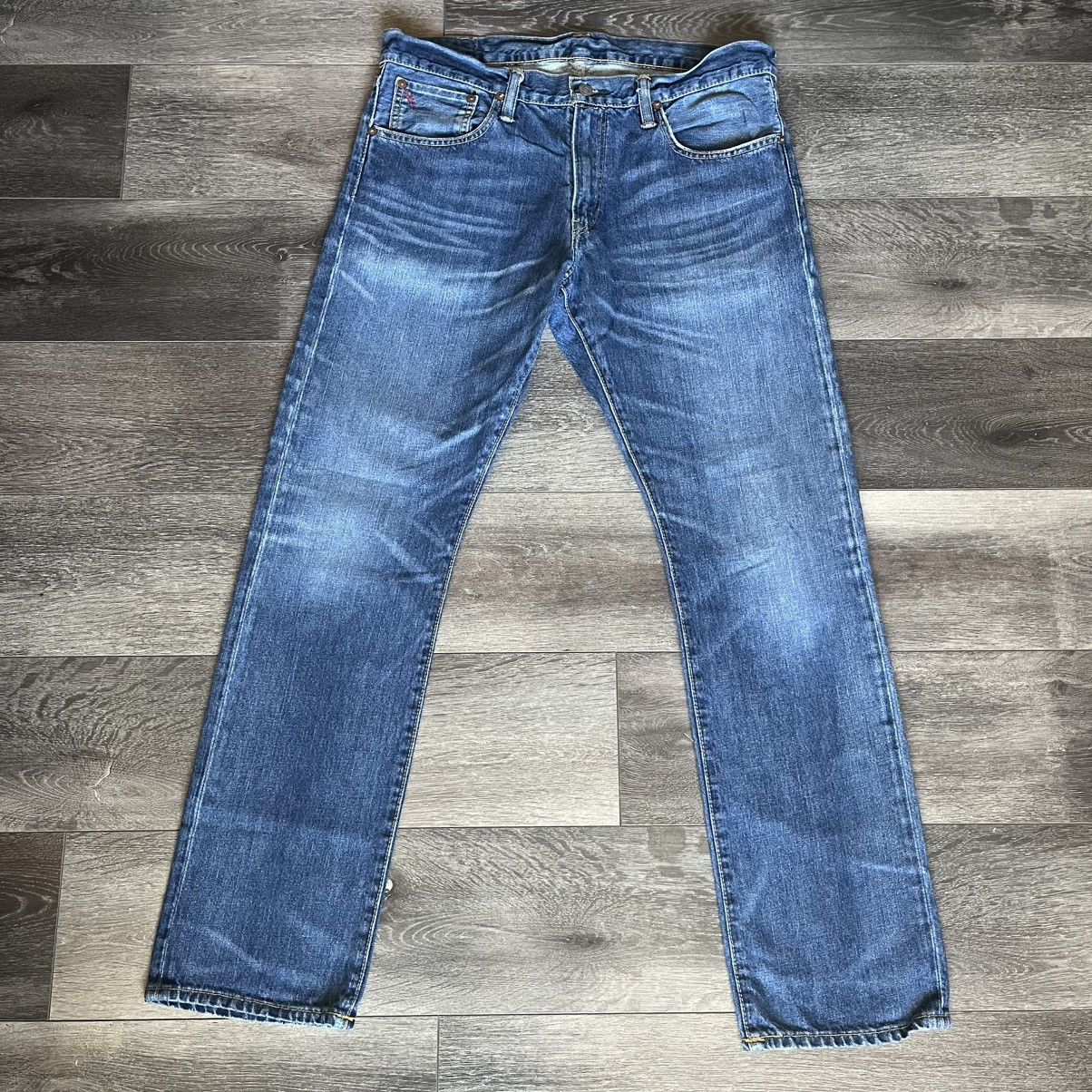 Polo Ralph Lauren Polo Ralph Lauren Varick Slim Straight Denim Jeans 33x30 Vtg Size US 33 - 2 Thumbnail