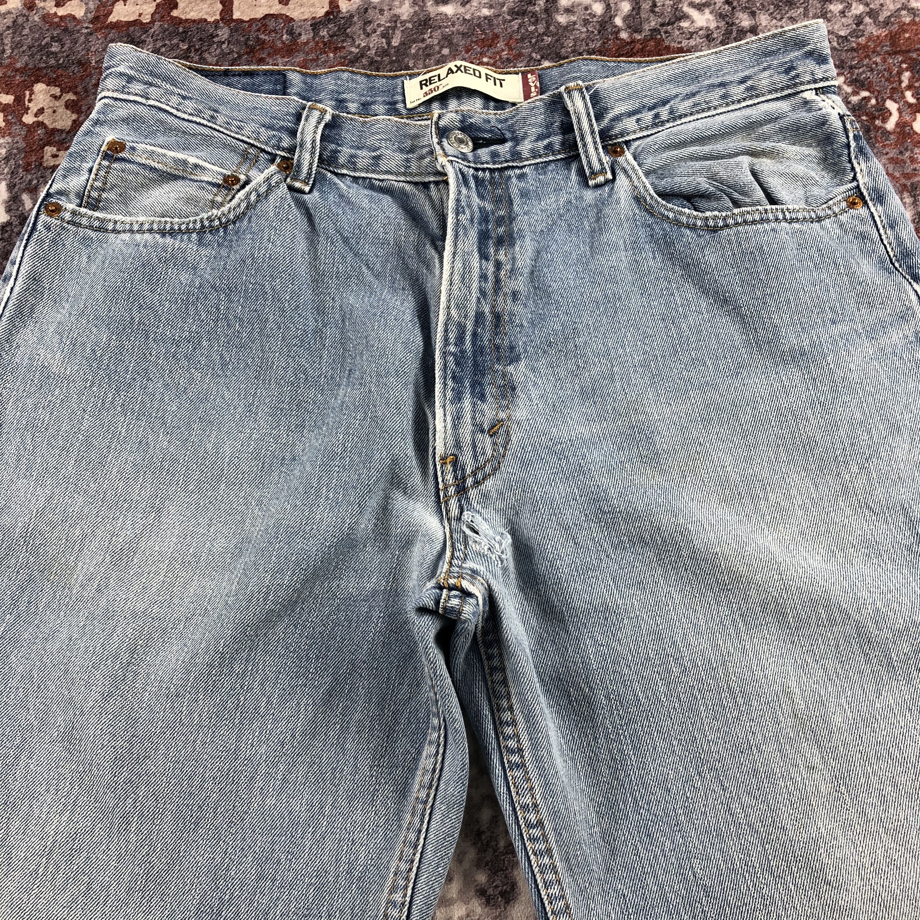 Levi's × Vintage Vintage Light Wash Levis 550 Jeans-JM2574 Size US 36 / EU 52 - 3 Thumbnail