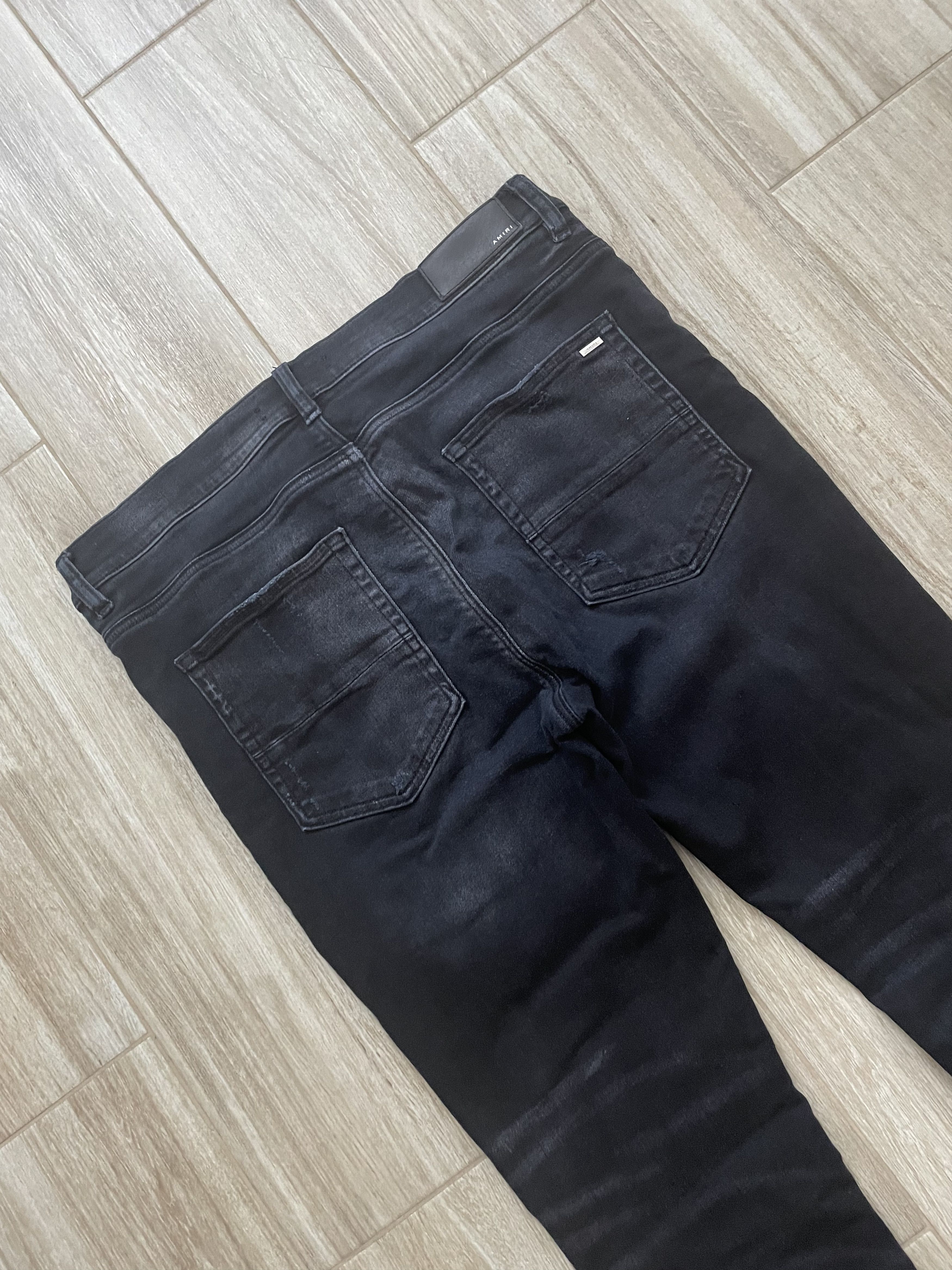 Amiri Amiri MX1 Bandana Destroyed Jeans Size US 36 / EU 52 - 12 Thumbnail