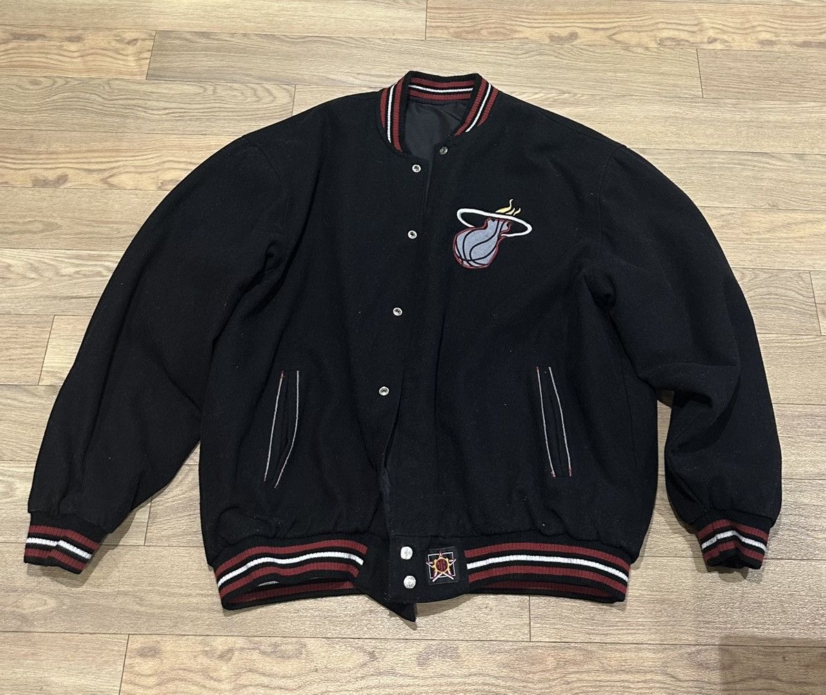 Urban Renewal Miami Heat Bomber Jacket Size US XXL / EU 58 / 5 - 1 Thumbnail