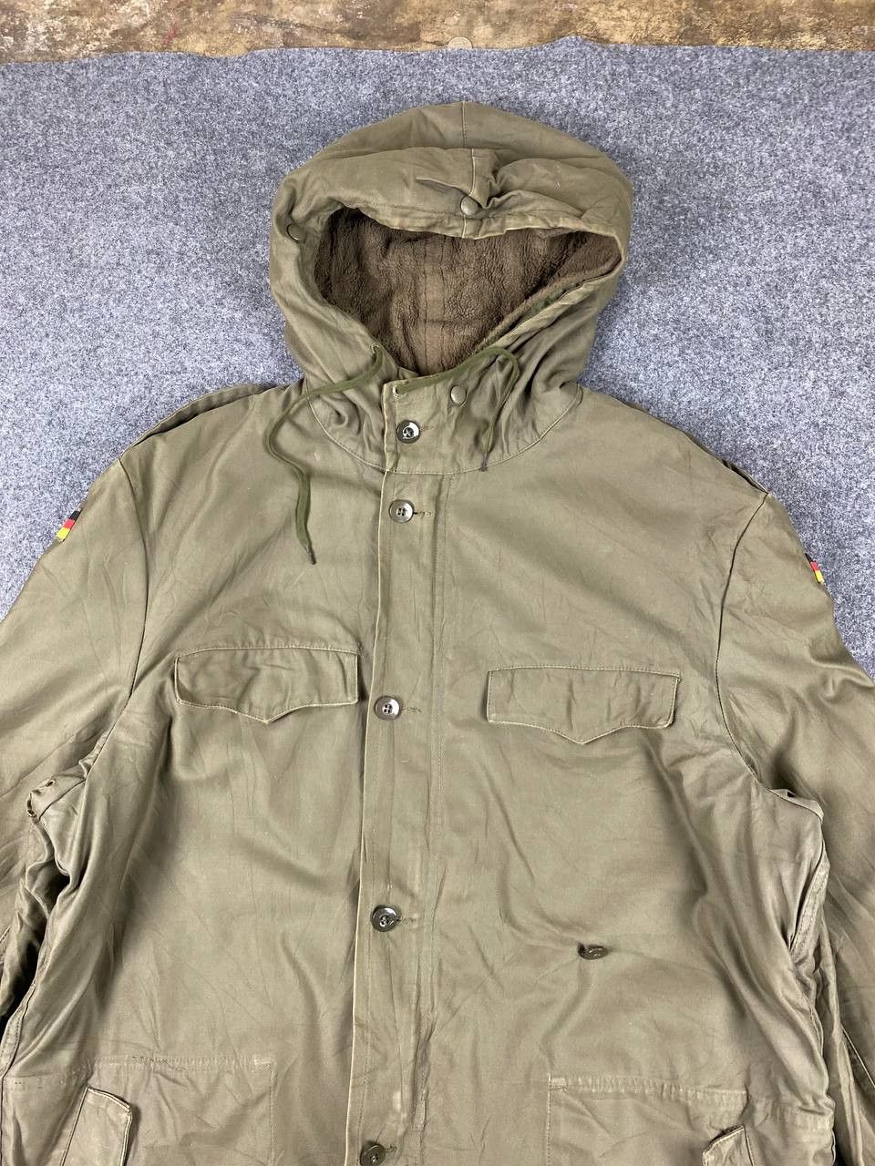 Vintage vintage german army marquardt+schulz parka opti zipper Size US XXL / EU 58 / 5 - 8 Thumbnail