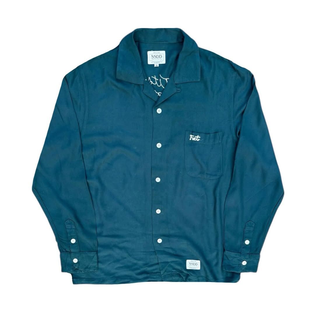 FUCT Fuct SSDD x Wes Lang 'Tits or Wheels' Loop Collar Shirt Size US M / EU 48-50 / 2 - 2 Thumbnail