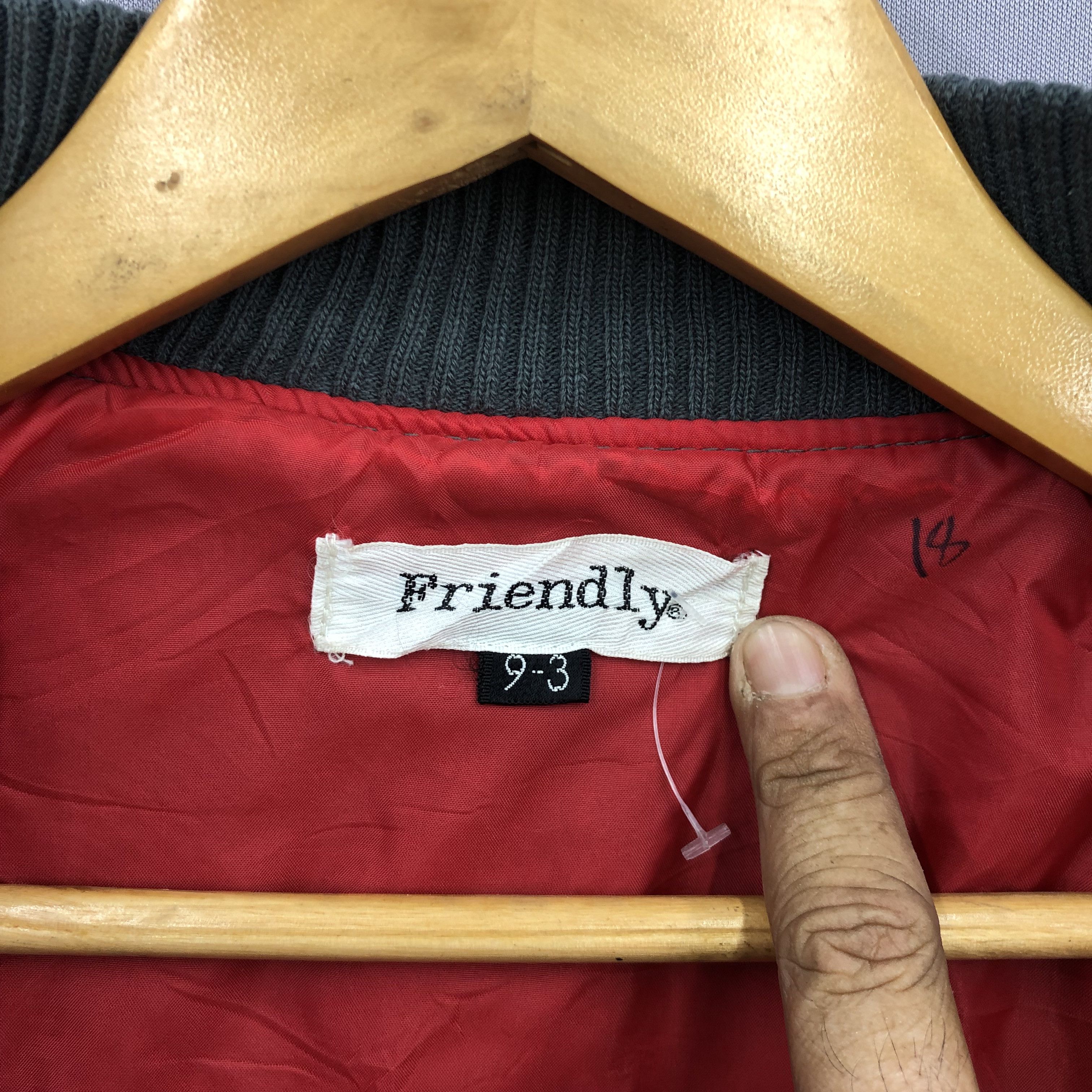 Japanese Brand Vintage 90s Express 303 Wool Varsity Baseball Jacket Size S / US 4 / IT 40 - 6 Thumbnail