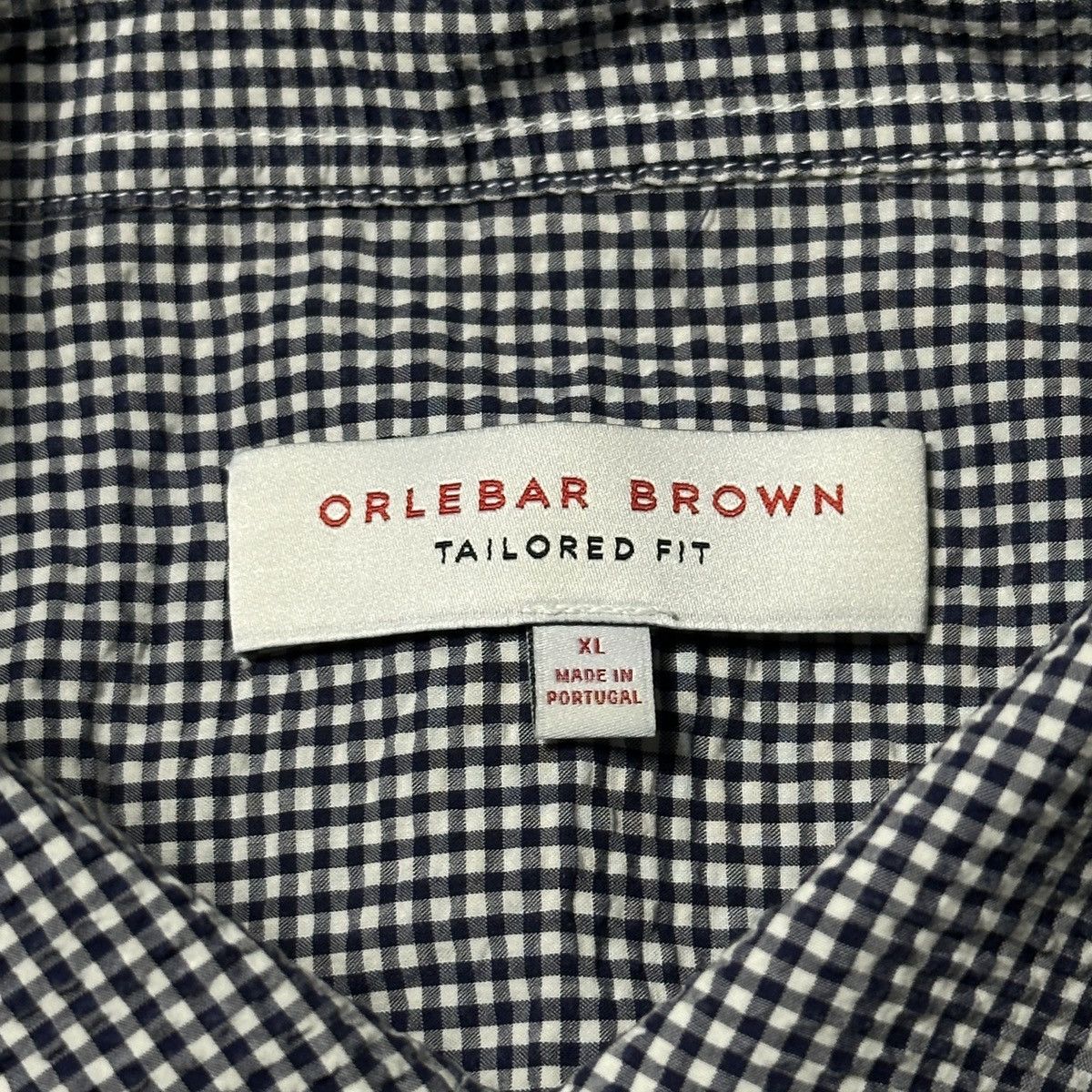Orlebar Brown Orlebar Brown Mens Cotton Indigo Blue Summer Shirt Size US XL / EU 56 / 4 - 3 Thumbnail