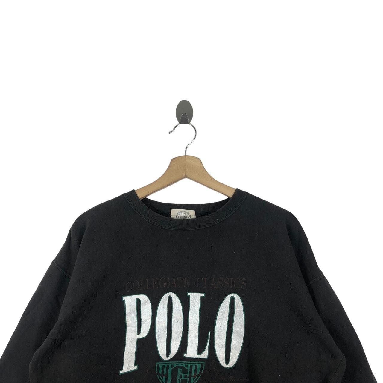 Other POLO SPORTSWEAR Big Logo Oversized Sweatshirt Sweater Size M / US 6-8 / IT 42-44 - 3 Thumbnail