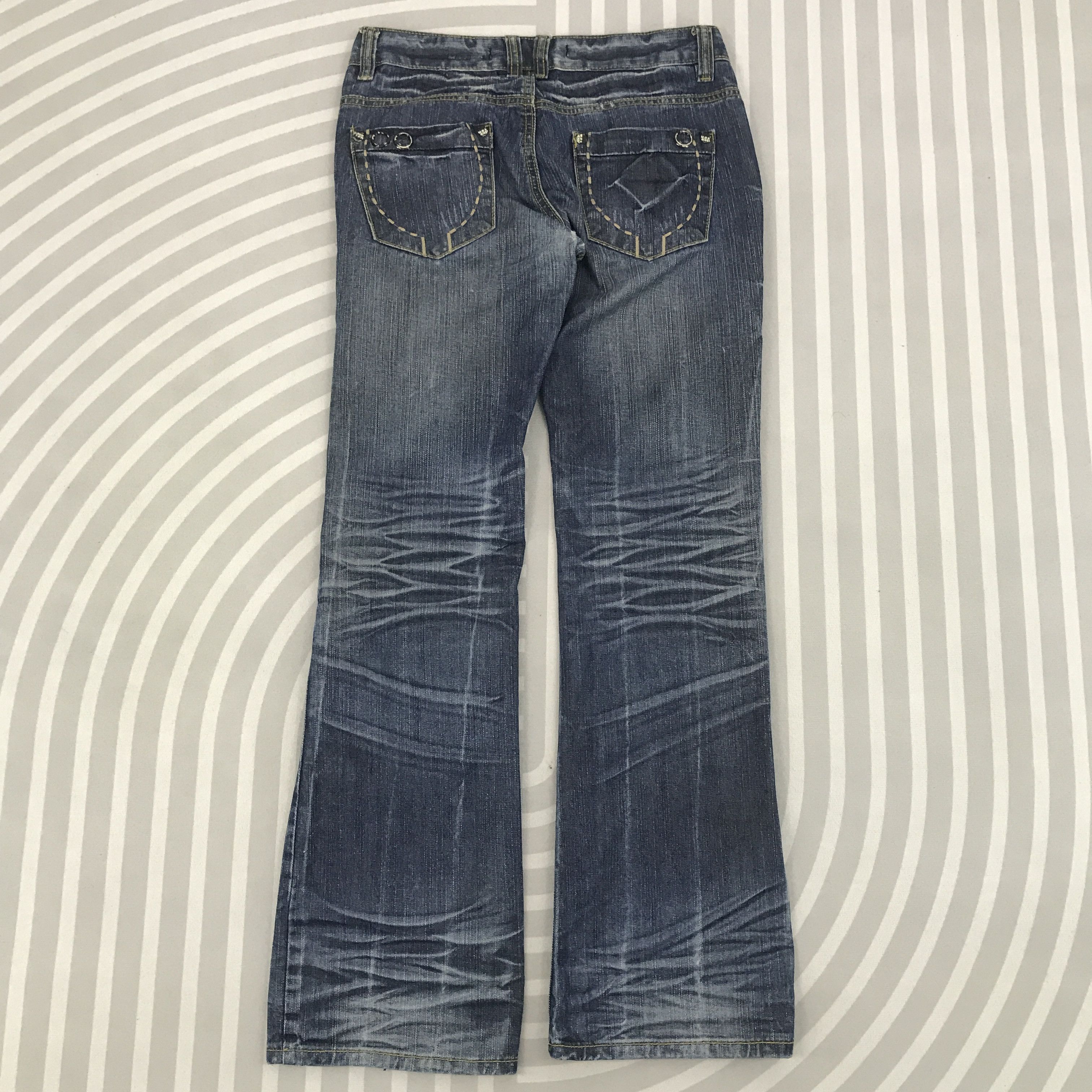 Japanese Brand × Vintage Vintage Yuki Bassic jeans denim bootcut style japan Size US 29 - 4 Thumbnail