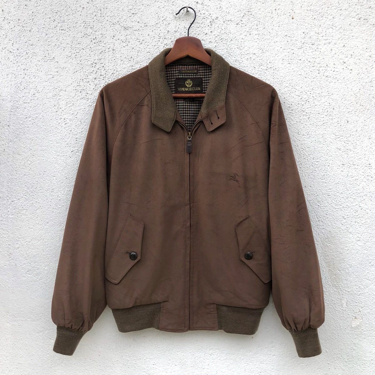 Vintage Vintage Vintaige Club Men’s Bomber Jacket Size US M / EU 48-50 / 2 - 2 Thumbnail