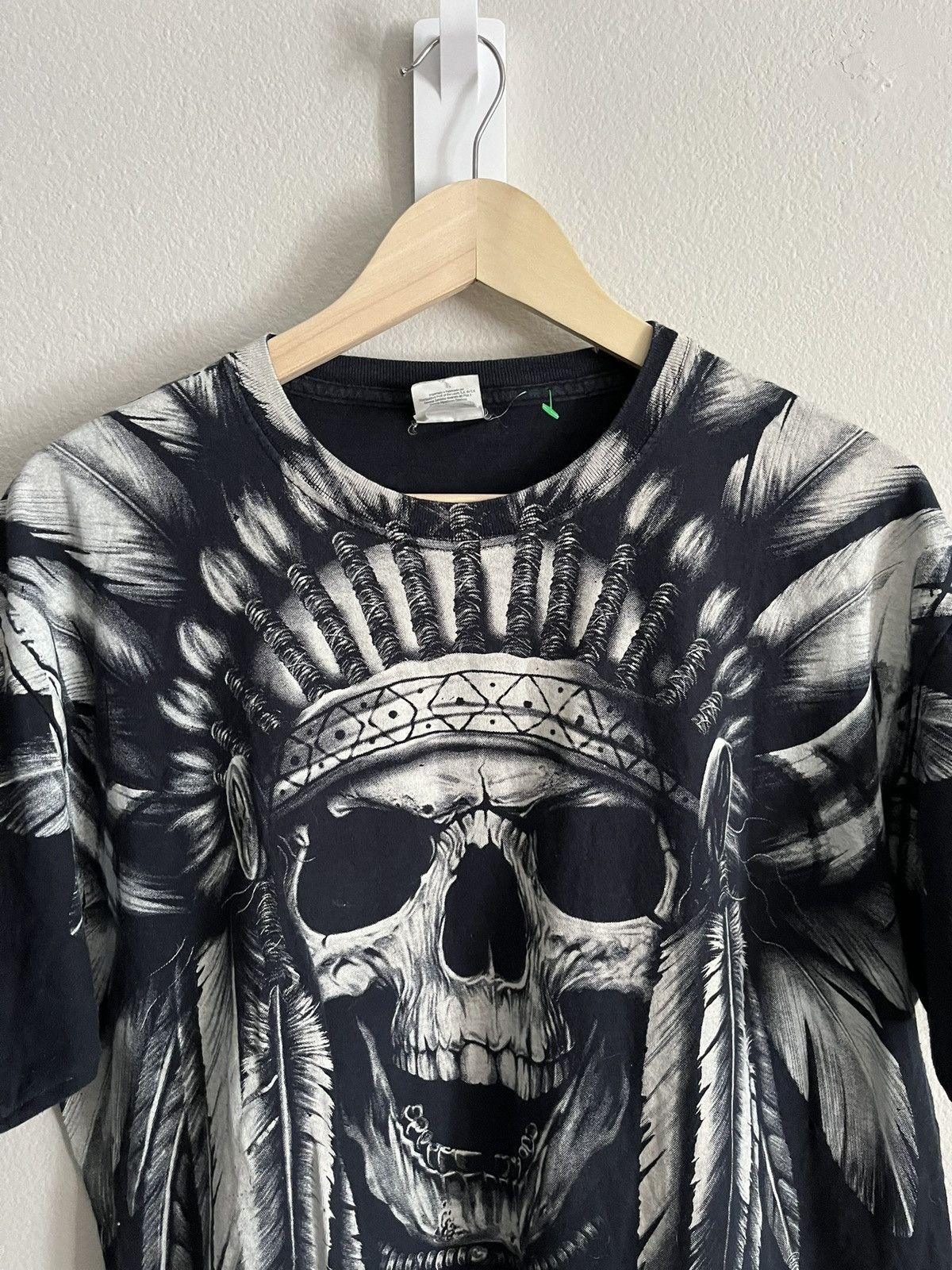 Vintage Vintage Skull Front Hit Tee Size US M / EU 48-50 / 2 - 2 Thumbnail