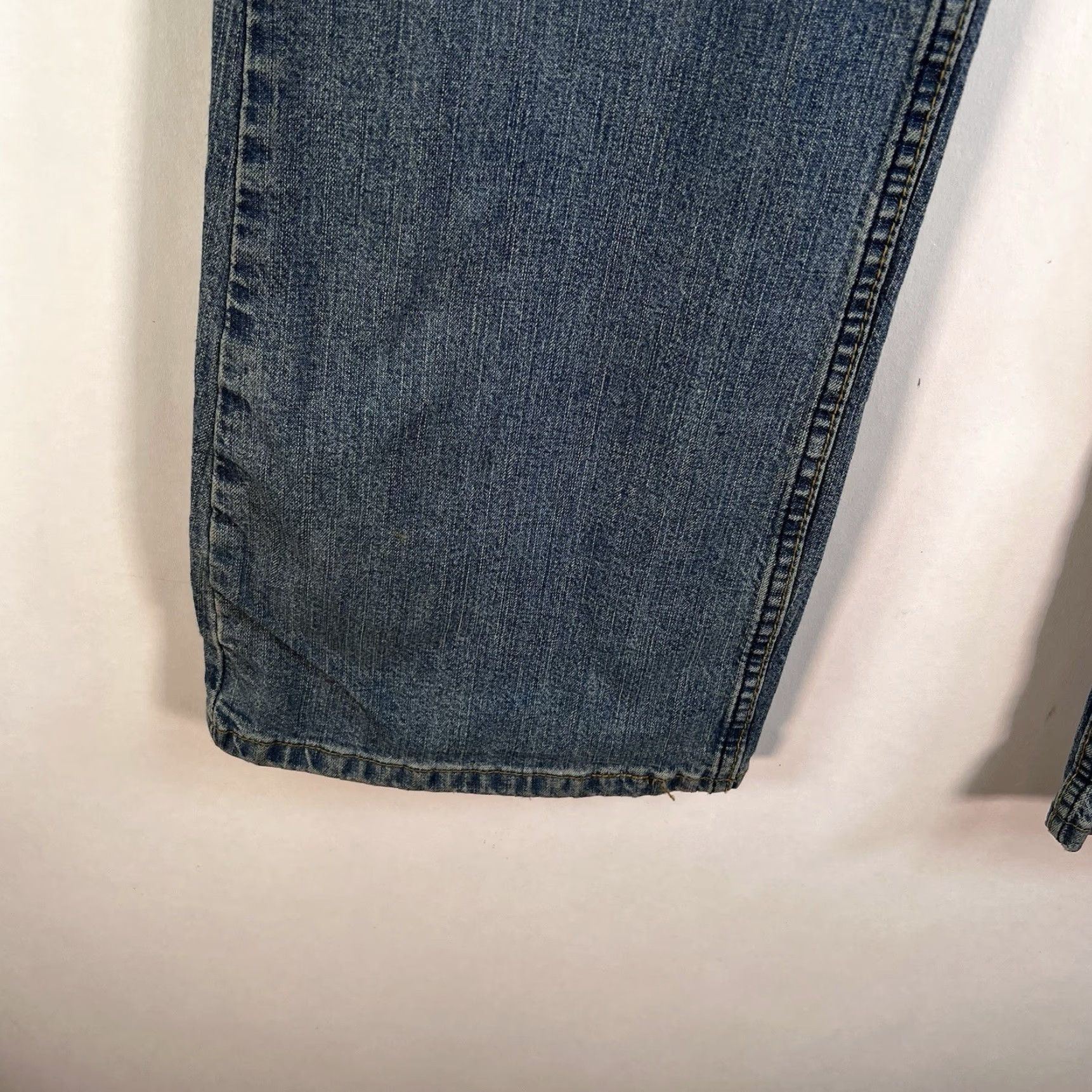 Levi's VINTAGE Levi's Signature Modern Boot Cut Denim Jeans Women 16 Blue 39x33 NWT Slim Stretch Leather Logo Zipper Button 5-Pocket Jeans Mens? Size 38" / US 16 / IT 52 - 5 Thumbnail