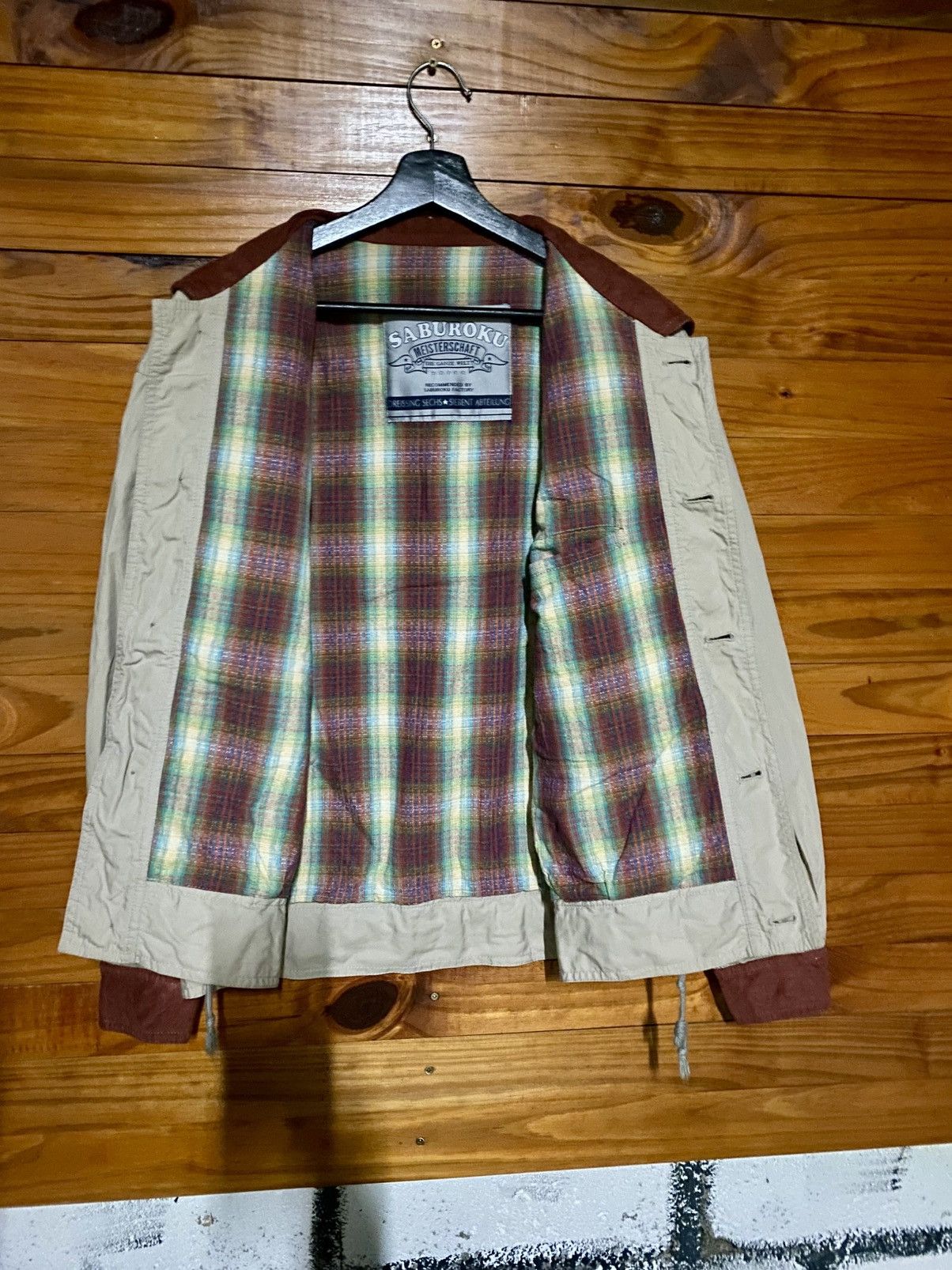 Japanese Brand Vintage Saburoku Meisterschaft Field Jacket | 90s Workwear Size US L / EU 52-54 / 3 - 15 Thumbnail
