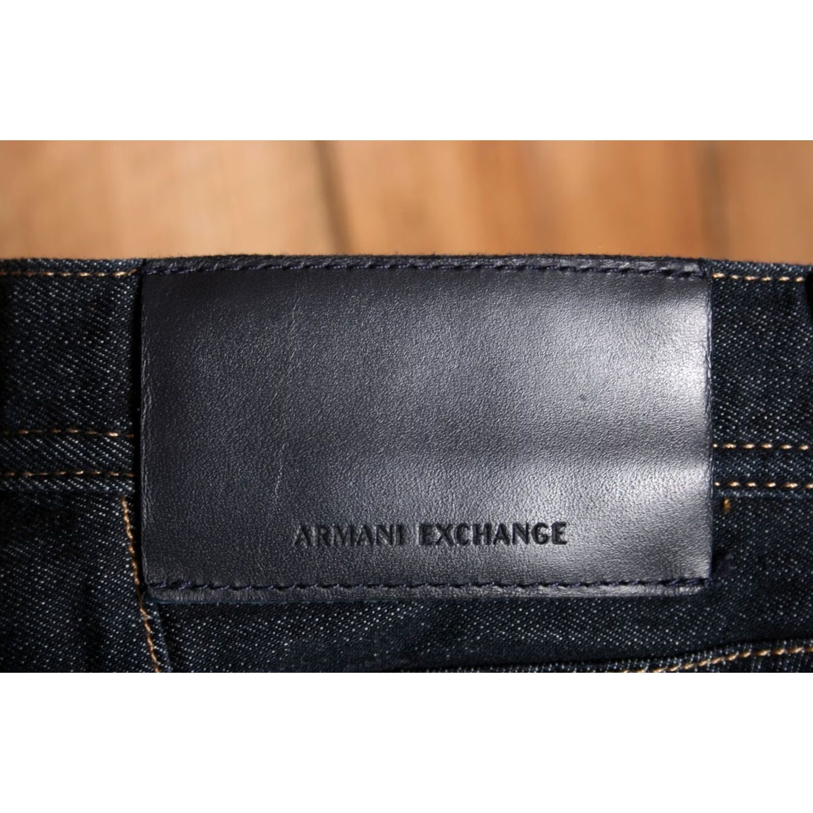 Armani Exchange A|X ARMANI EXCHANGE Blue Stretch Denim Skinny Fit Jeans Men's Sz. 28 Size US 31 - 7 Thumbnail