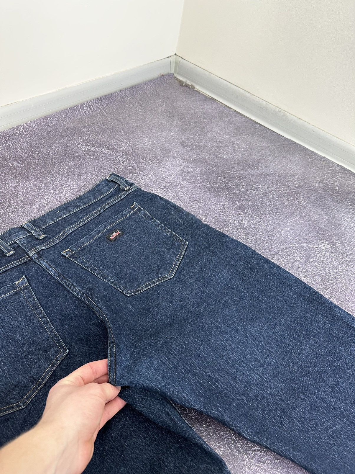 Dickies Vintage Dickies Distressed Denim Hype Baggy USA Work Jeans Size US 38 / EU 54 - 8 Thumbnail