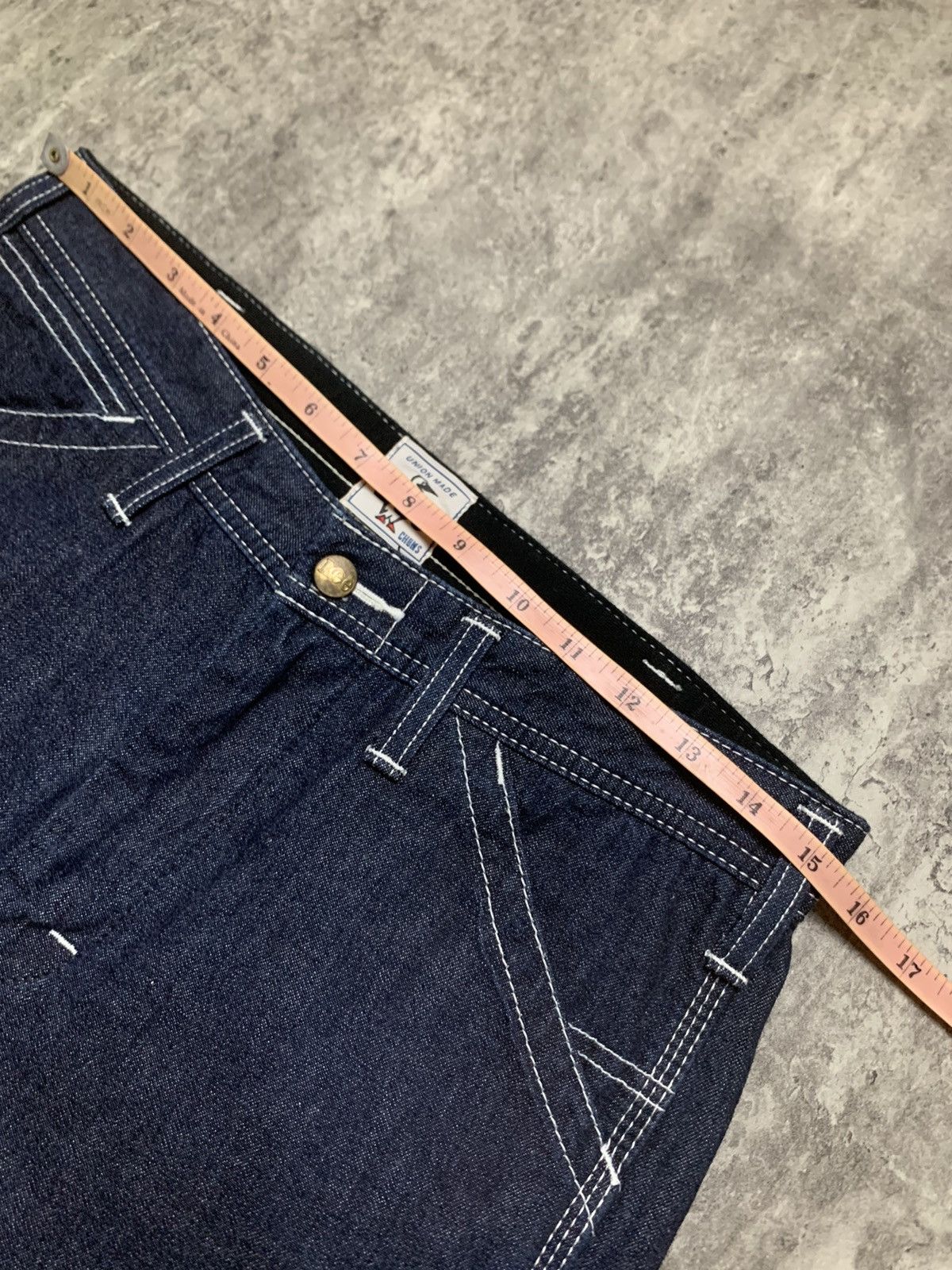 Lee Chums x Lee Painter Deep Indigo Pants Size US 29 - 13 Thumbnail