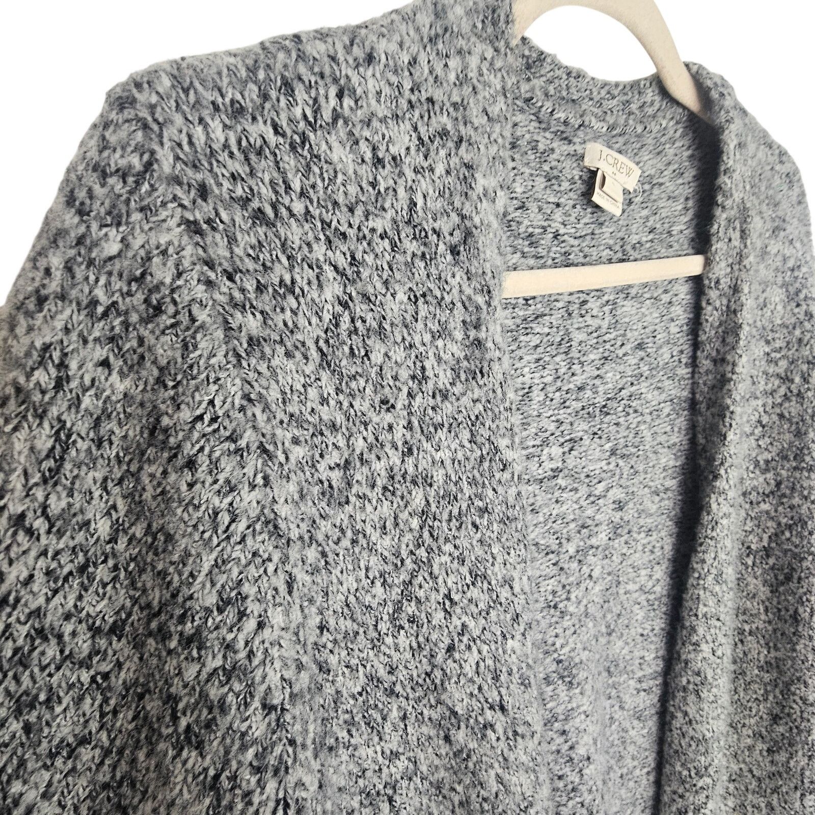 J.Crew J. Crew Womens Wool Open Front Cardigan Sweater Sz S Duster Size S / US 4 / IT 40 - 5 Thumbnail