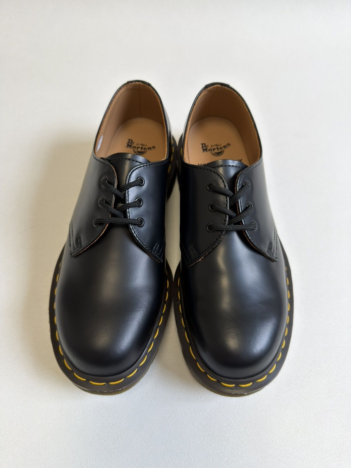 Comme des Garcons × Dr. Martens ‘MIE 1461’ Black Leather Shoes Size US 9 / EU 42 - 11 Thumbnail