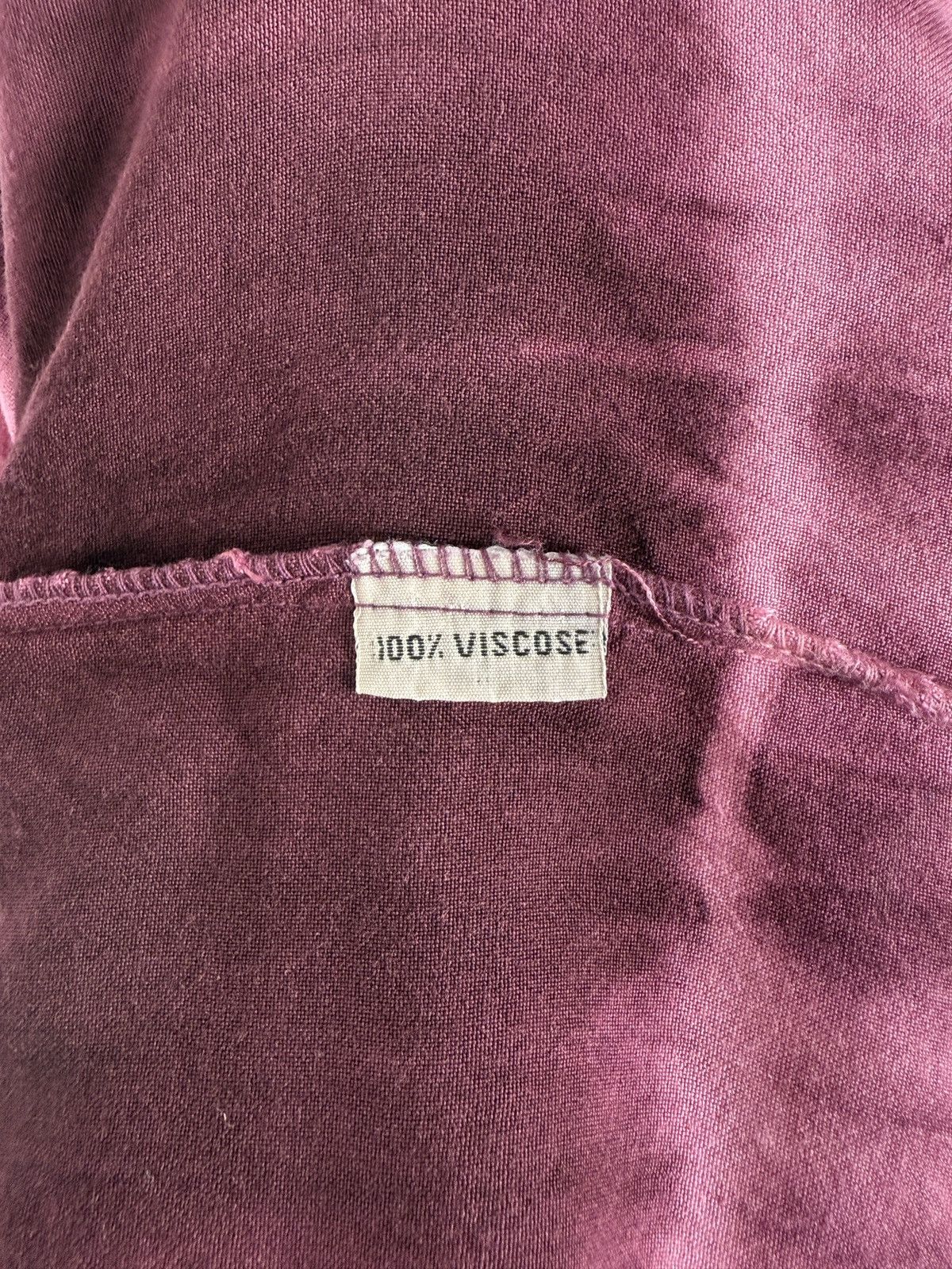 Vintage Y2K Vintage Bäres Viscose Pink Tye Die Cropped Long Sleeve Size M / US 6-8 / IT 42-44 - 11 Thumbnail