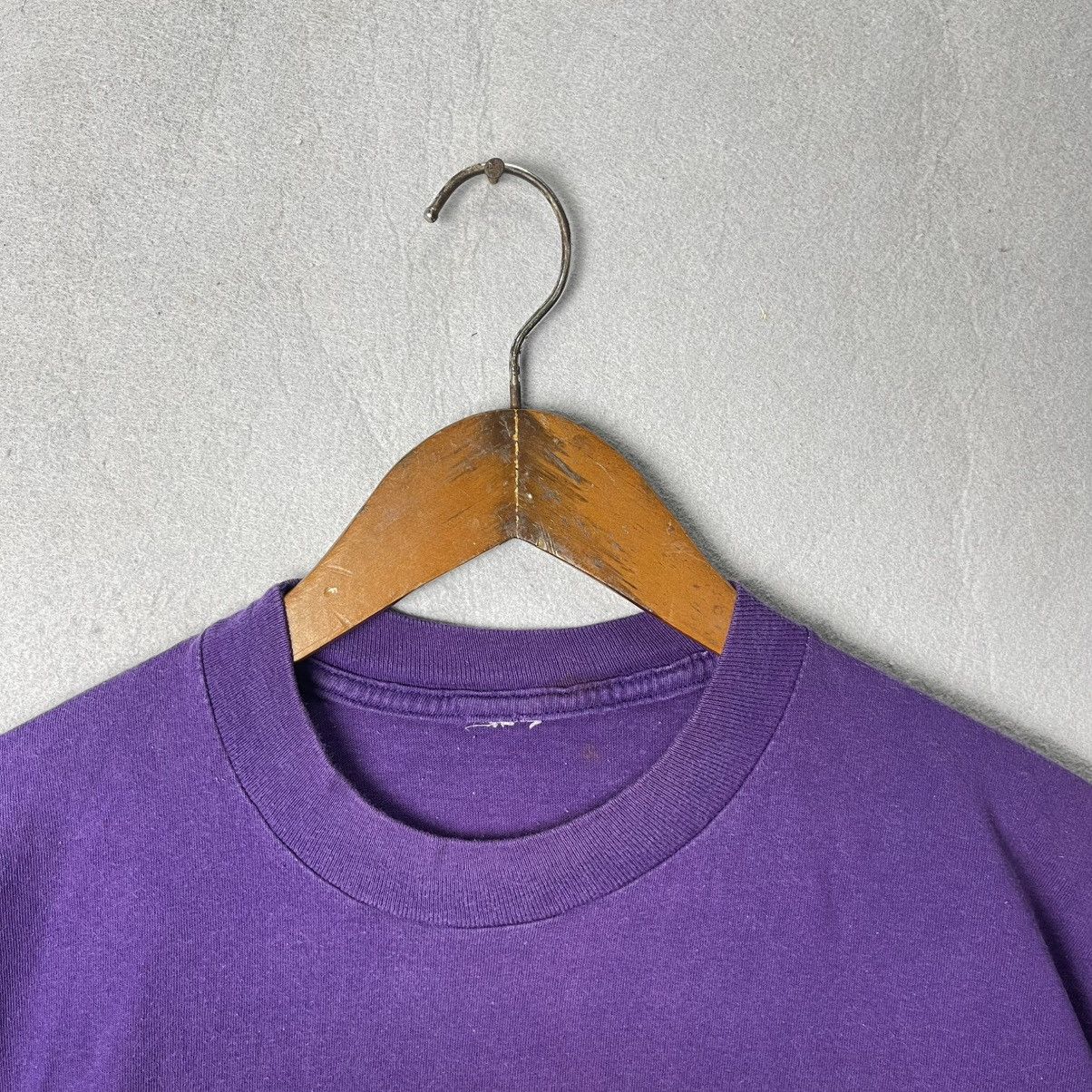 Rap Tees Vintage Malcolm X Big Logo Tee Purple Size US M / EU 48-50 / 2 - 2 Thumbnail