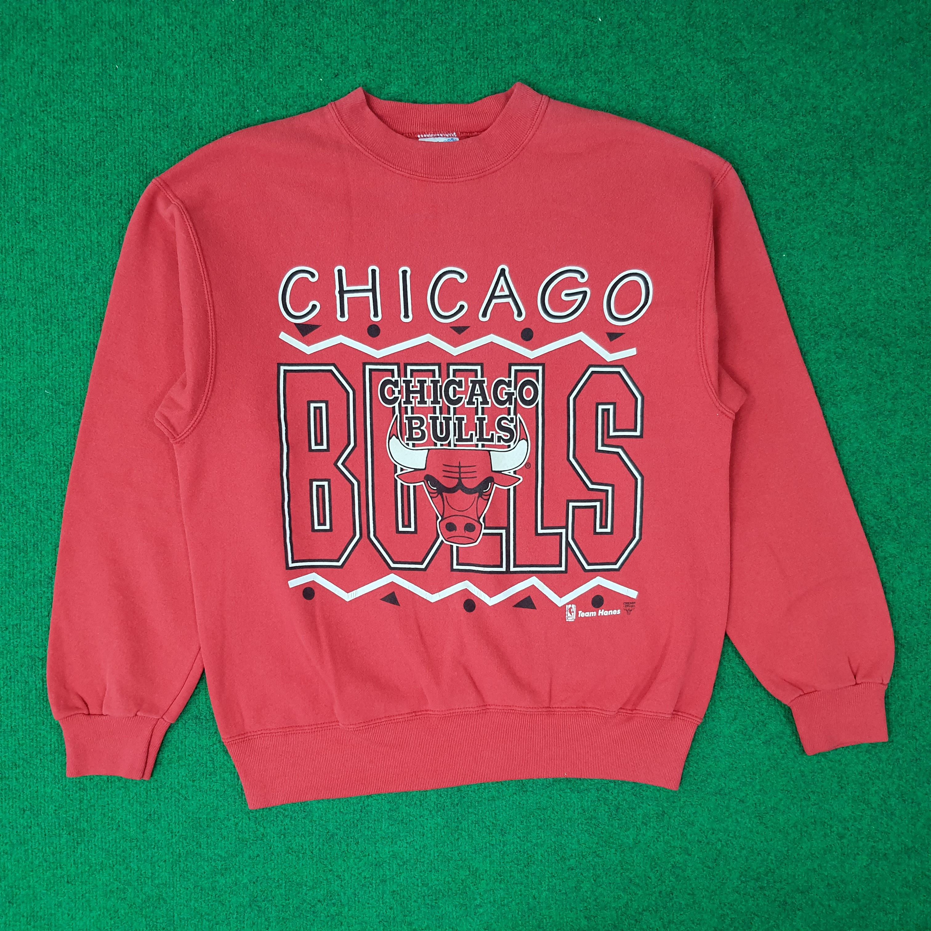 Hanes Vintage NBA Chicago Bulls Basket Ball Sweatshirt C260N17 Size US M / EU 48-50 / 2 - 1 Thumbnail