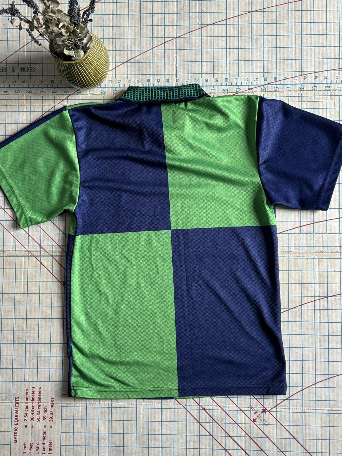 Asics Vintage ASICS Irish Football Association Jersey Green Size US XS / EU 42 / 0 - 7 Thumbnail