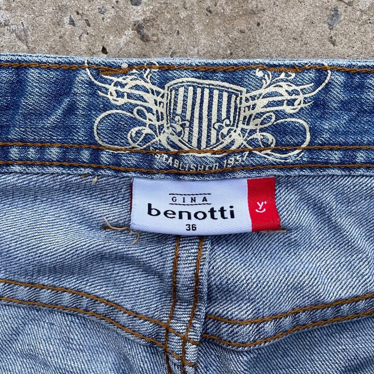 GIA BORGHINI Vintage Japanese Style Women’s Flared Gina Benotti Jeans Size 25" / US 0 / IT 36 - 8 Thumbnail