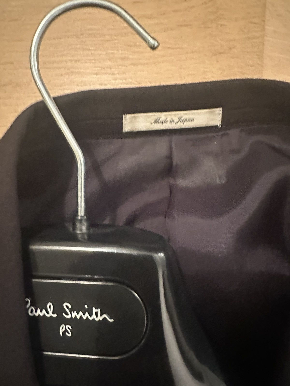 Paul Smith Black Matte Blazer Size 48L - 3 Thumbnail