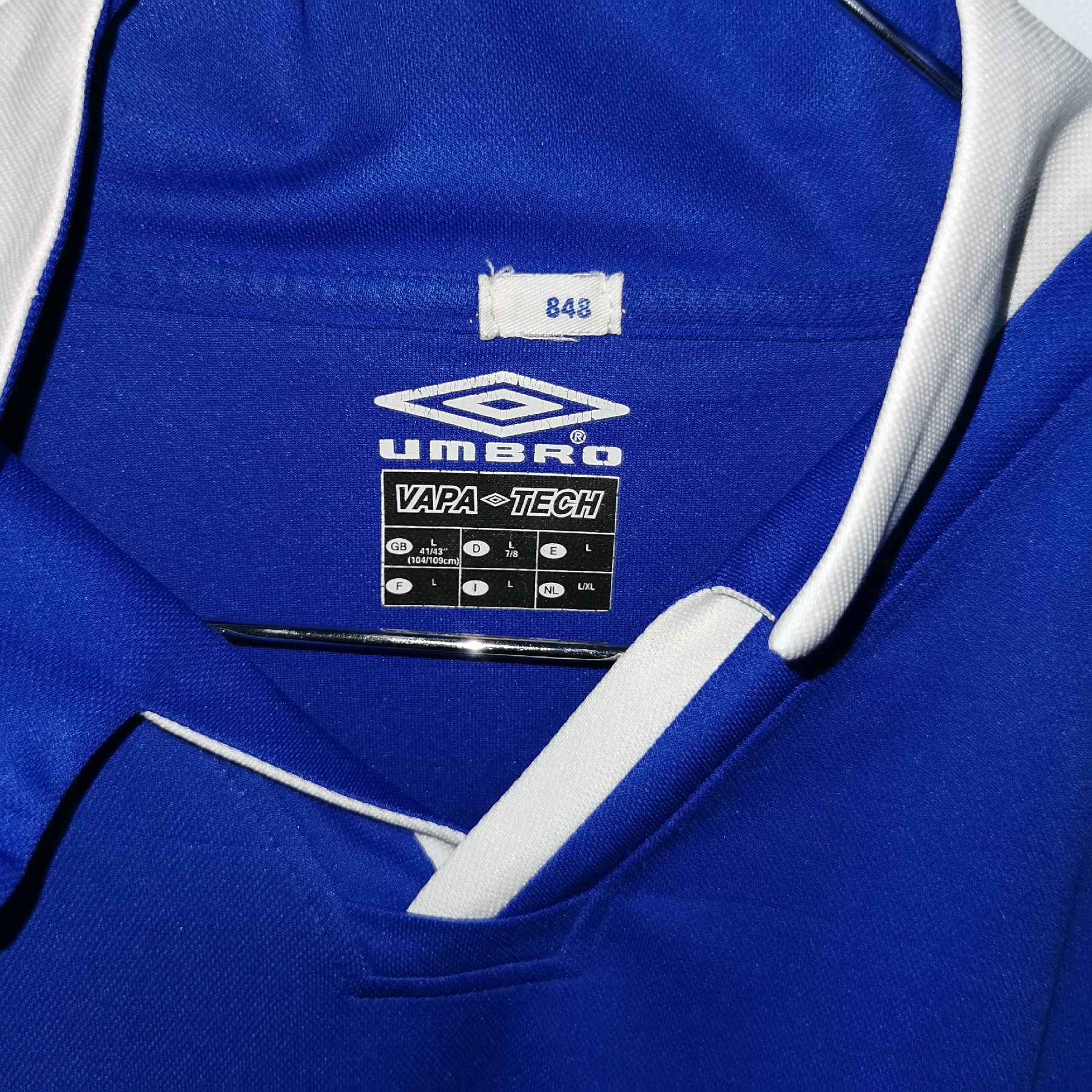 Umbro CHELSEA 2002 2003 HOME SHIRT Size US M / EU 48-50 / 2 - 3 Thumbnail