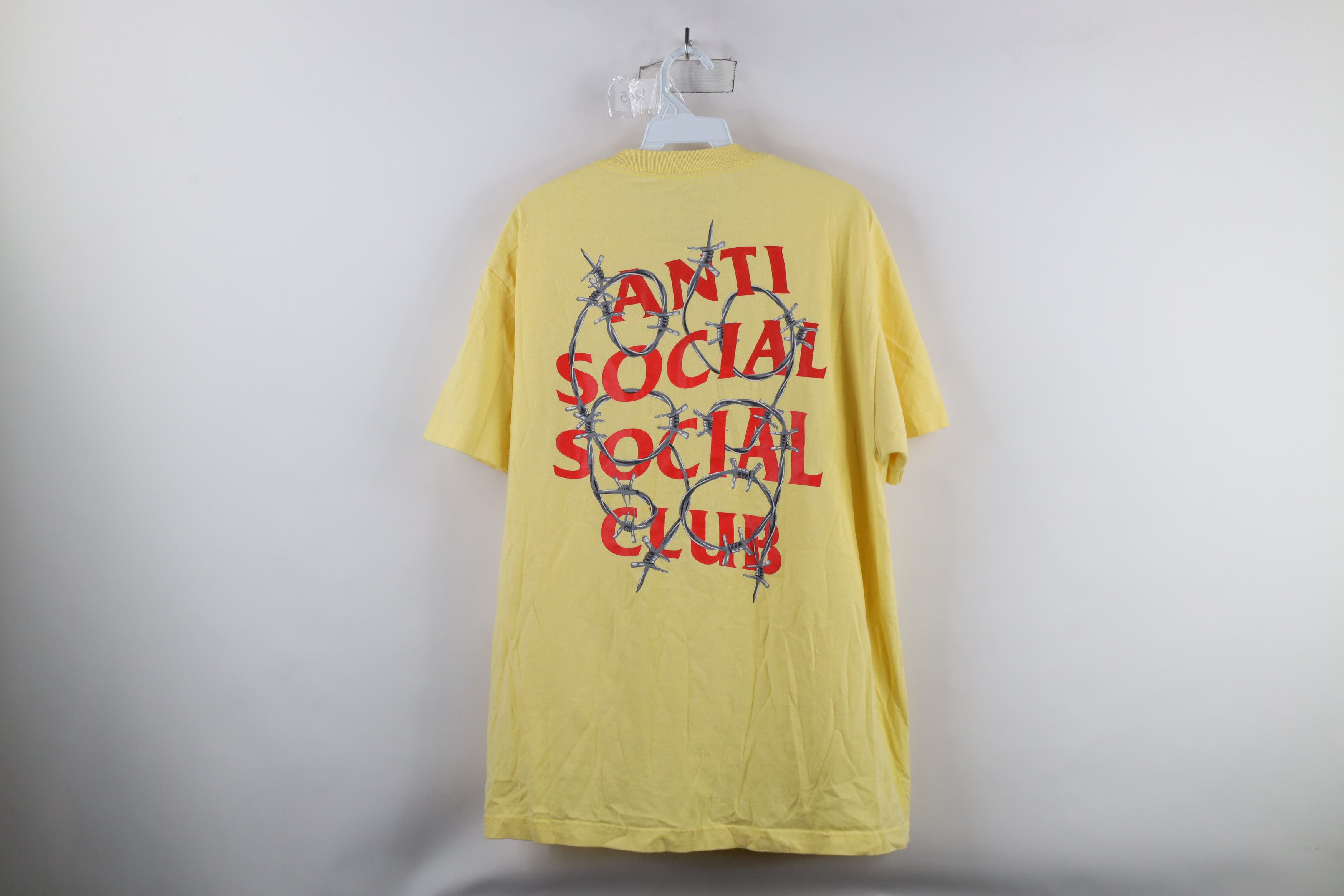 Anti Social Social Club × Vintage Anti Social Social Club Barbed Wire Short Sleeve T-Shirt USA Size US L / EU 52-54 / 3 - 9 Thumbnail