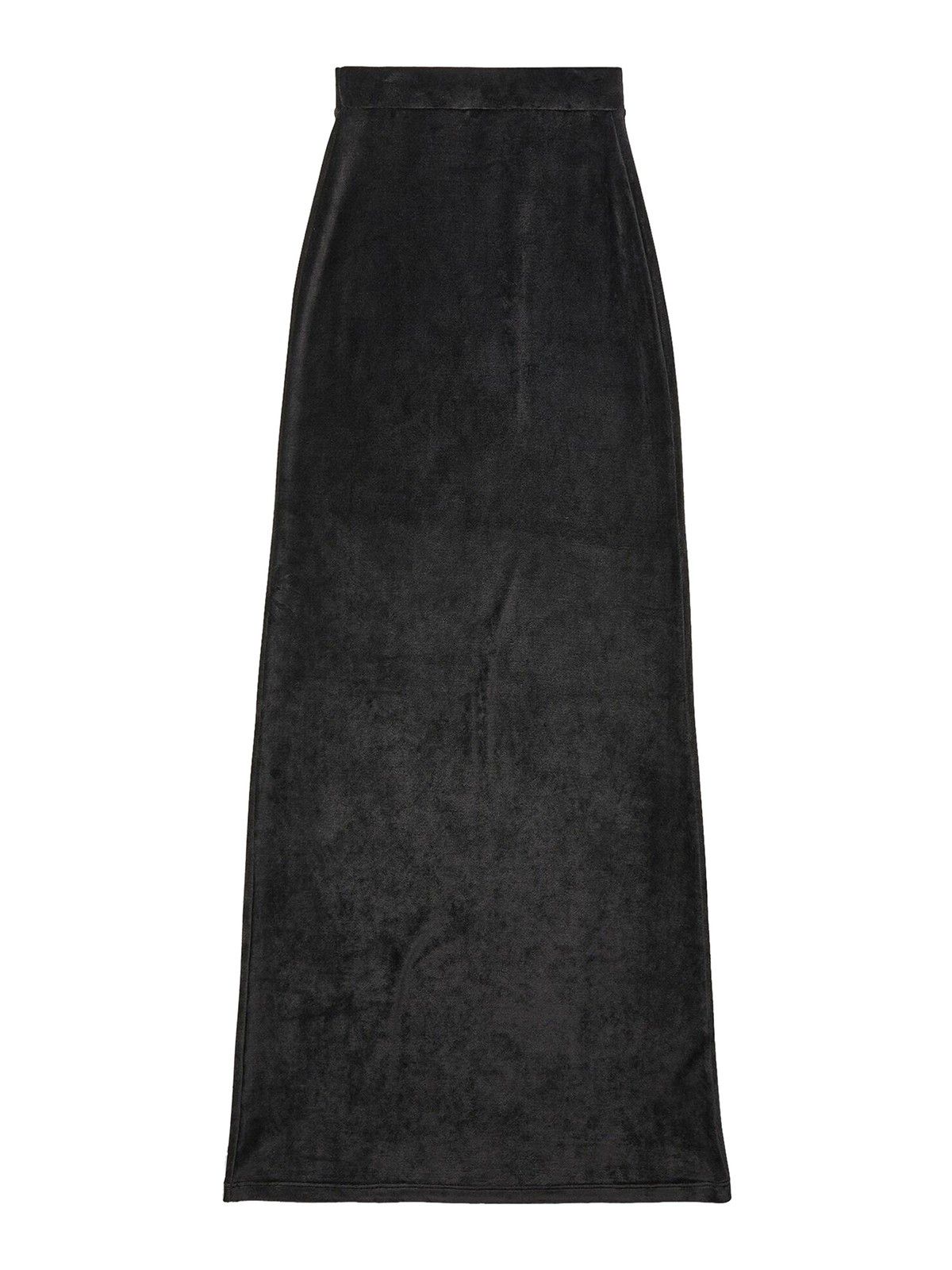 Balenciaga o1bcso1str0525 Maxi Skirt in Black Size 25" / US 0 / IT 36 - 2 Thumbnail