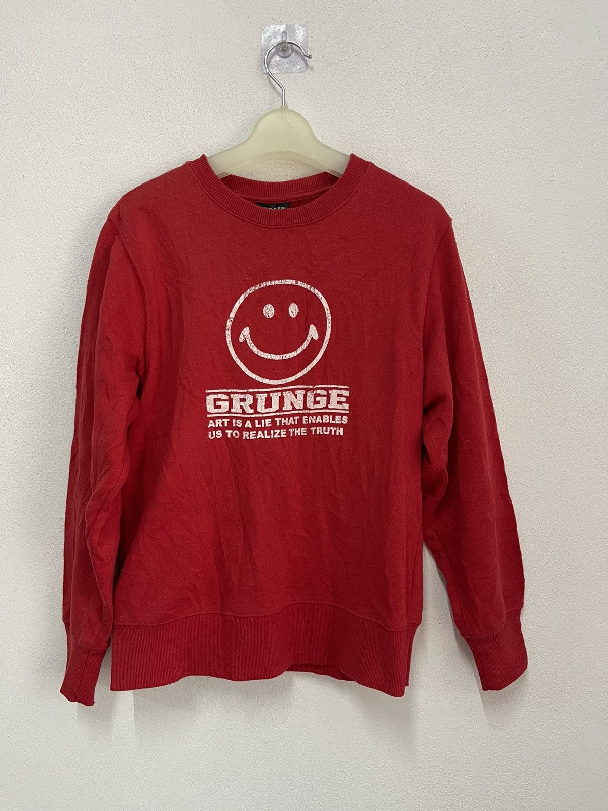 Grunt Style Grunge Sweatshirt rare📸 Size US L / EU 52-54 / 3 - 1 Thumbnail