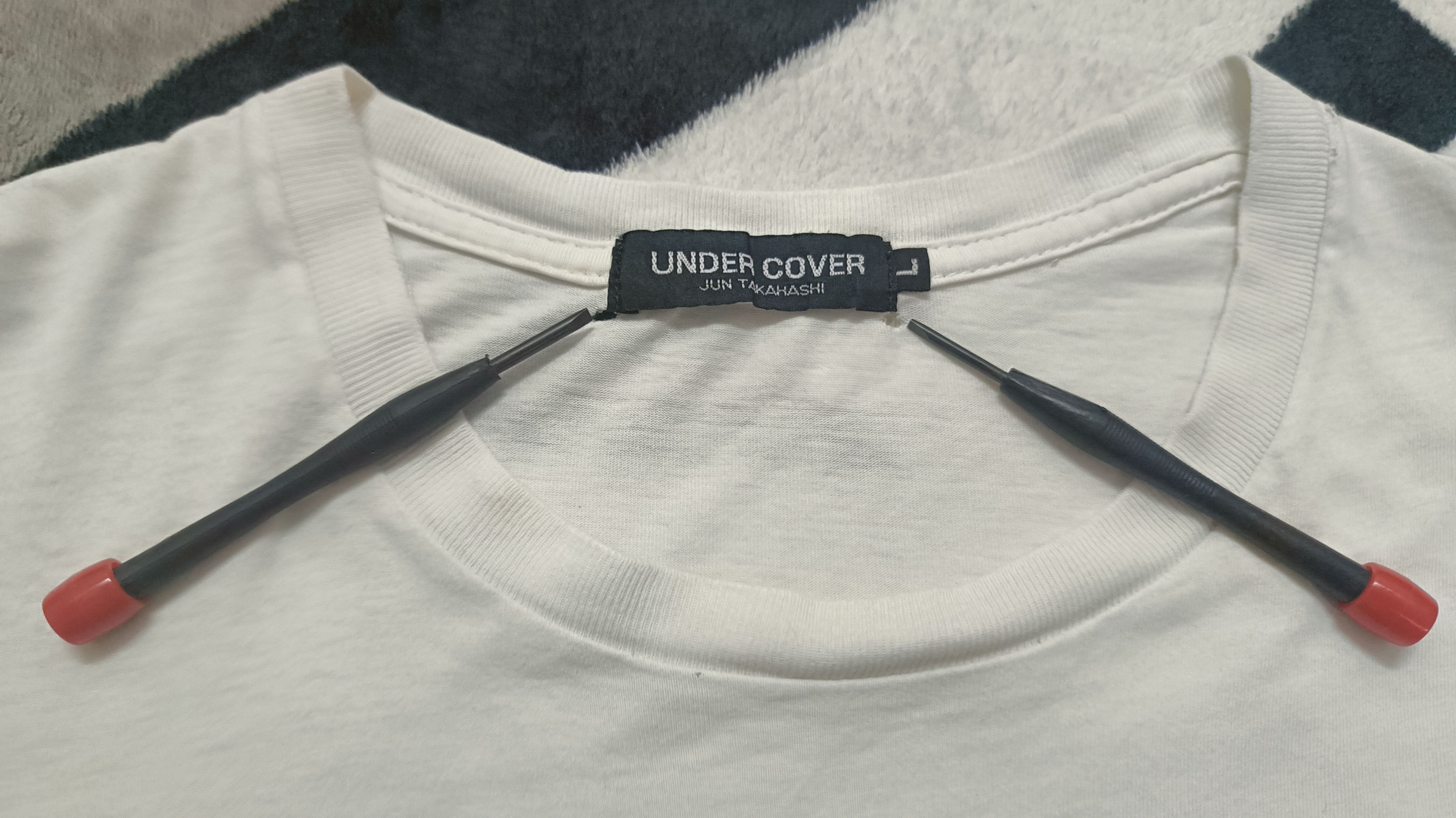 Japanese Brand 🔥🔥 Rare UnderCover Big Logo Tee Size US L / EU 52-54 / 3 - 8 Thumbnail