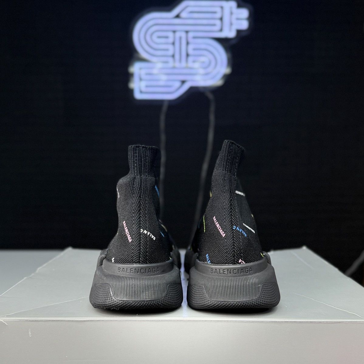 Balenciaga Balenciaga Speed Trainer 2.0 Multicolor Size US 5 / IT 35 - 5 Thumbnail