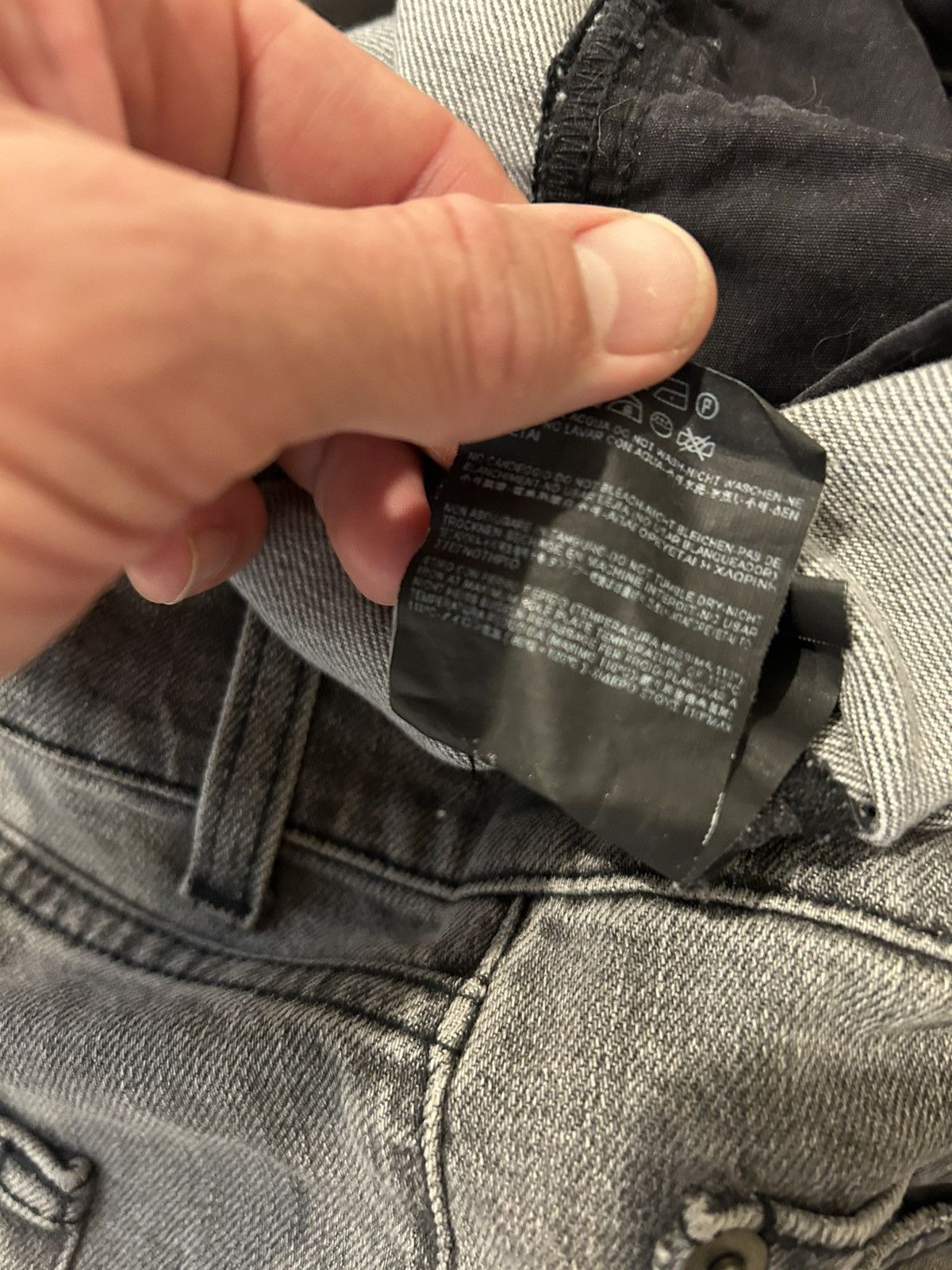 Saint Laurent Paris D02 gray denim jeans Size US 32 / EU 48 - 5 Thumbnail