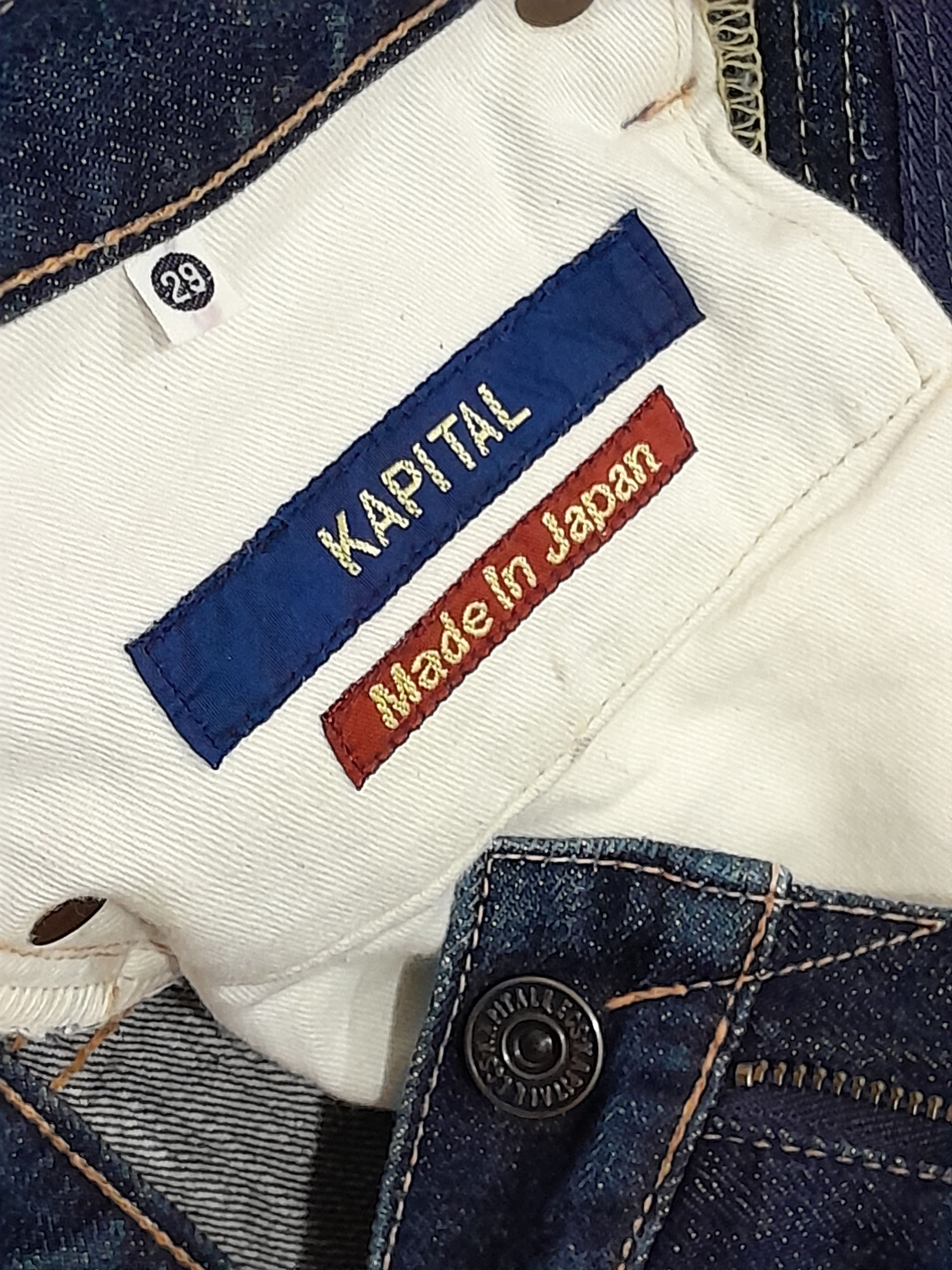 Japanese Brand KAPITAL Jeans Flare Bell Bottom Bootcut Vintage Size US 29 - 10 Thumbnail