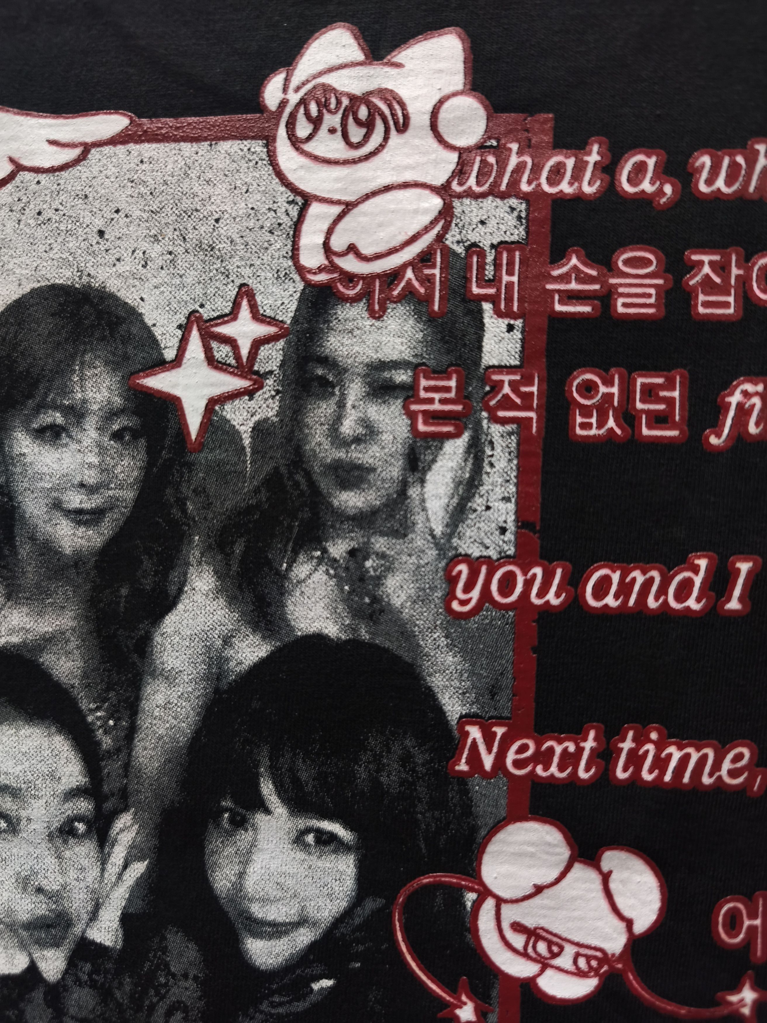 Rap Tees Red Velvet x Have Heart Mashup Fanmade T-shirt Size US XL / EU 56 / 4 - 10 Thumbnail
