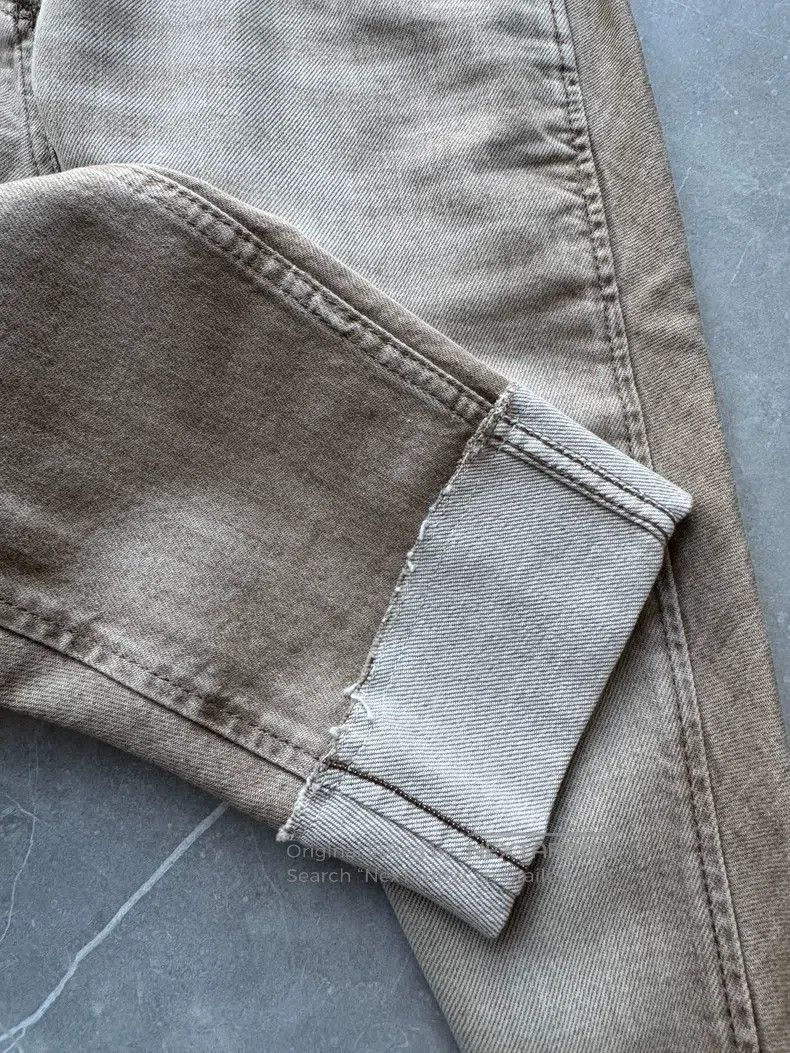 Brunello Cucinelli Brunello Cucinelli Beige jeans, classic straight fit Size 24" / US 00 / IT 34 - 6 Thumbnail