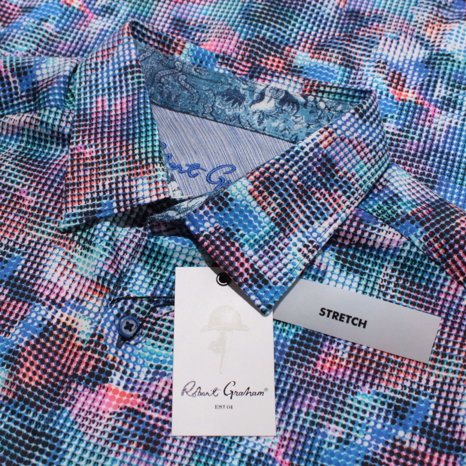 Robert Graham Robert Graham New with tags Shirt Size L US In Blue Size US L / EU 52-54 / 3 - 1 Thumbnail
