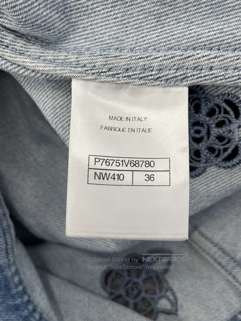 Chanel Chanel 24P popular camellia denim jacket Size XS / US 0-2 / IT 36-38 - 6 Thumbnail