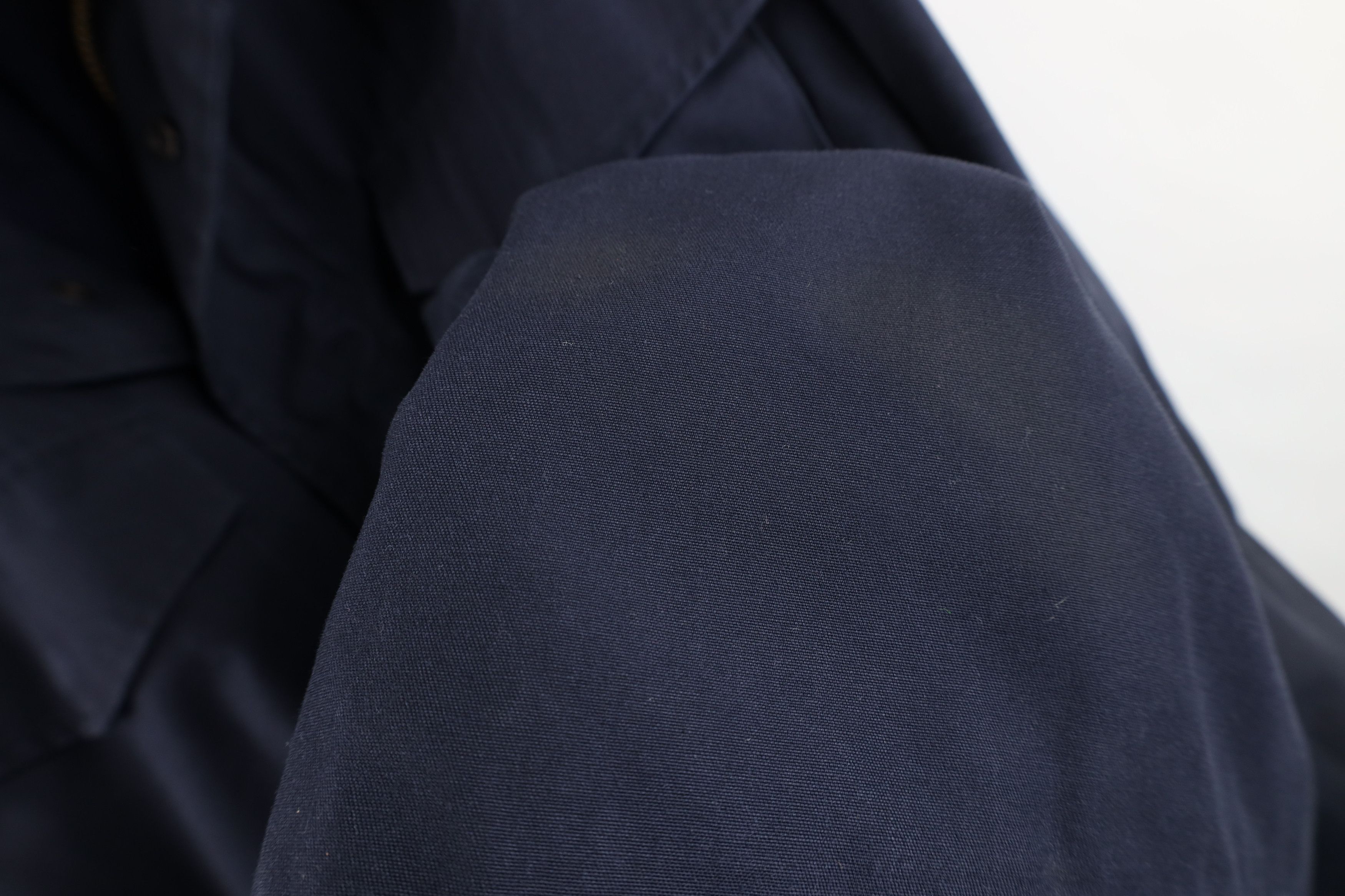 Vintage Vintage 90s German Military Hooded Parka Jacket Coat Blue Size US XL / EU 56 / 4 - 4 Thumbnail