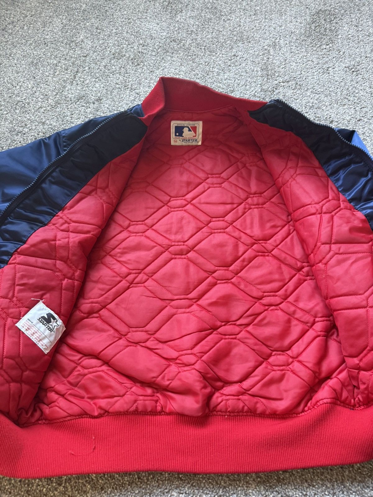 Starter Vintage Starter MLB Los Angeles Alngels Satin Bomber Jacket Size US M / EU 48-50 / 2 - 8 Thumbnail