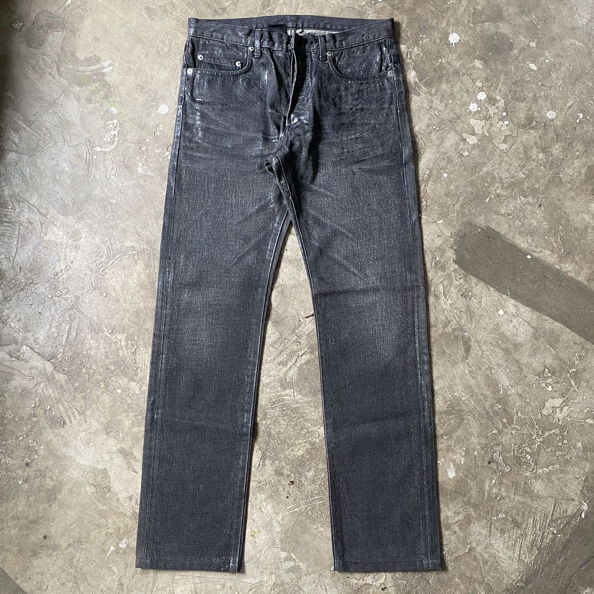 image of Dior Homme - Hedi Slimane - 03 Luster Wax Clawmark Jeans in Denim Wax, Men's (Size 31)