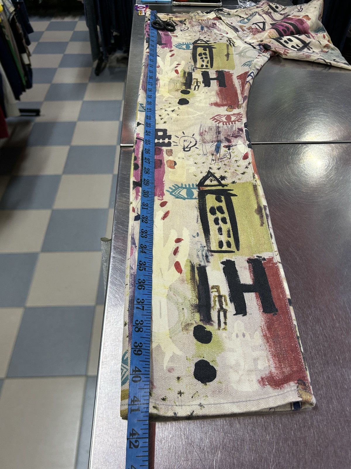 Paul Smith Paul Smith X Jean Michel Basquiat Jeans Size US 31 - 17 Thumbnail