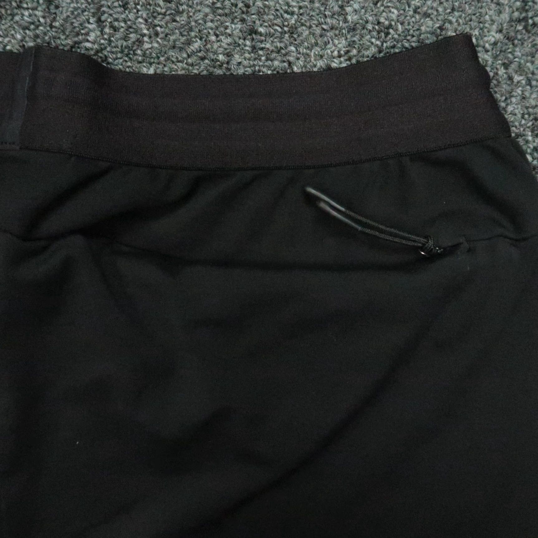 Vintage Hill City Pants Men L Black Performance Tech Jogger Zip Pocket Athletic Size US 33 - 6 Thumbnail