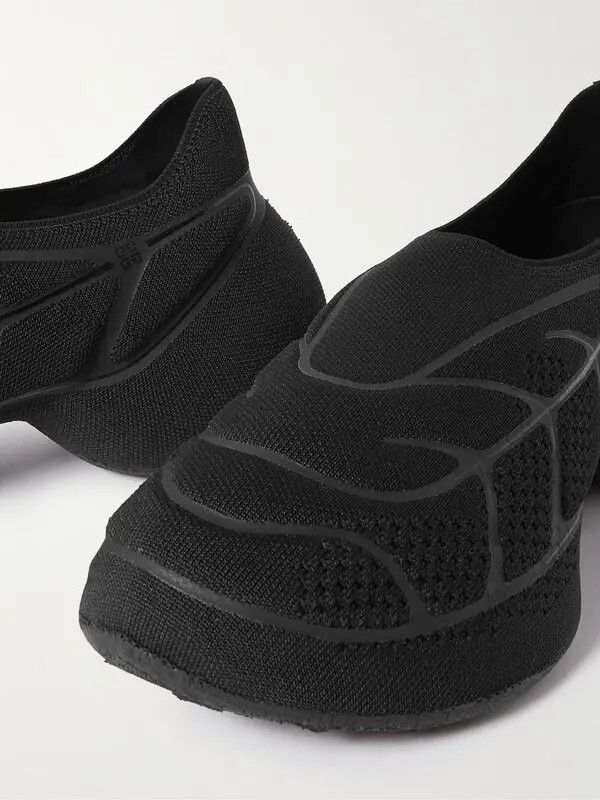 Givenchy o1loc1c0724 Stretch Sneaker in Black Size US 12 / EU 45 - 4 Thumbnail