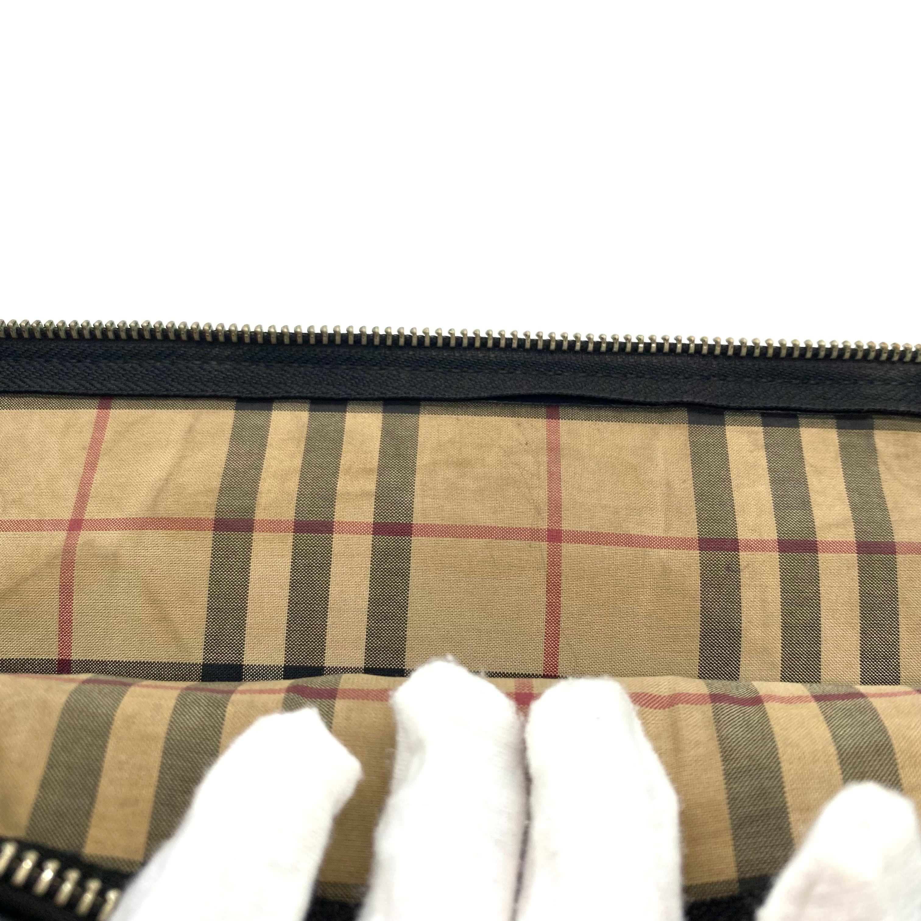 Burberry Vintage Burberry Business Bag Black Size ONE SIZE - 7 Thumbnail