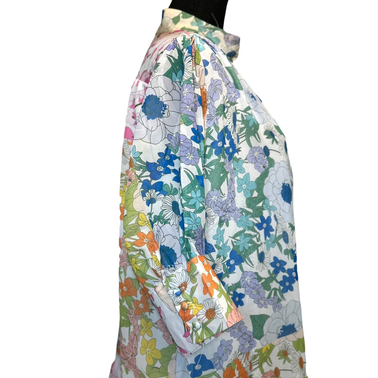 Other BOHO Floral Dress Arthur Jane Claire Large Retro Hippie Size L / US 10 / IT 46 - 4 Thumbnail