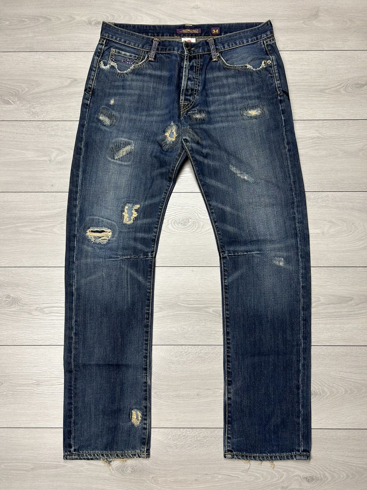 Ed Hardy Ed Hardy vintage denim jeans size 32 Size US 34 / EU 50 - 5 Thumbnail