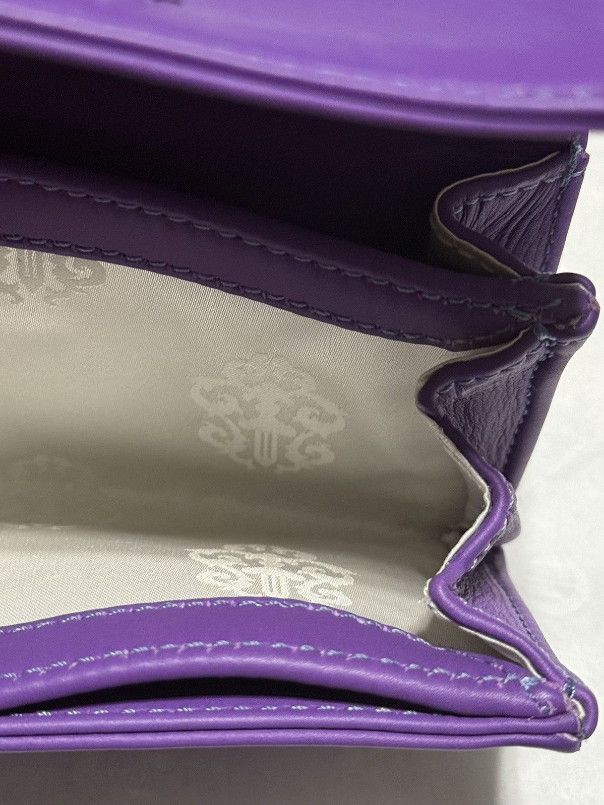 Chrome Hearts Chrome Hearts Purple CH Plus Wallet Size ONE SIZE - 5 Thumbnail