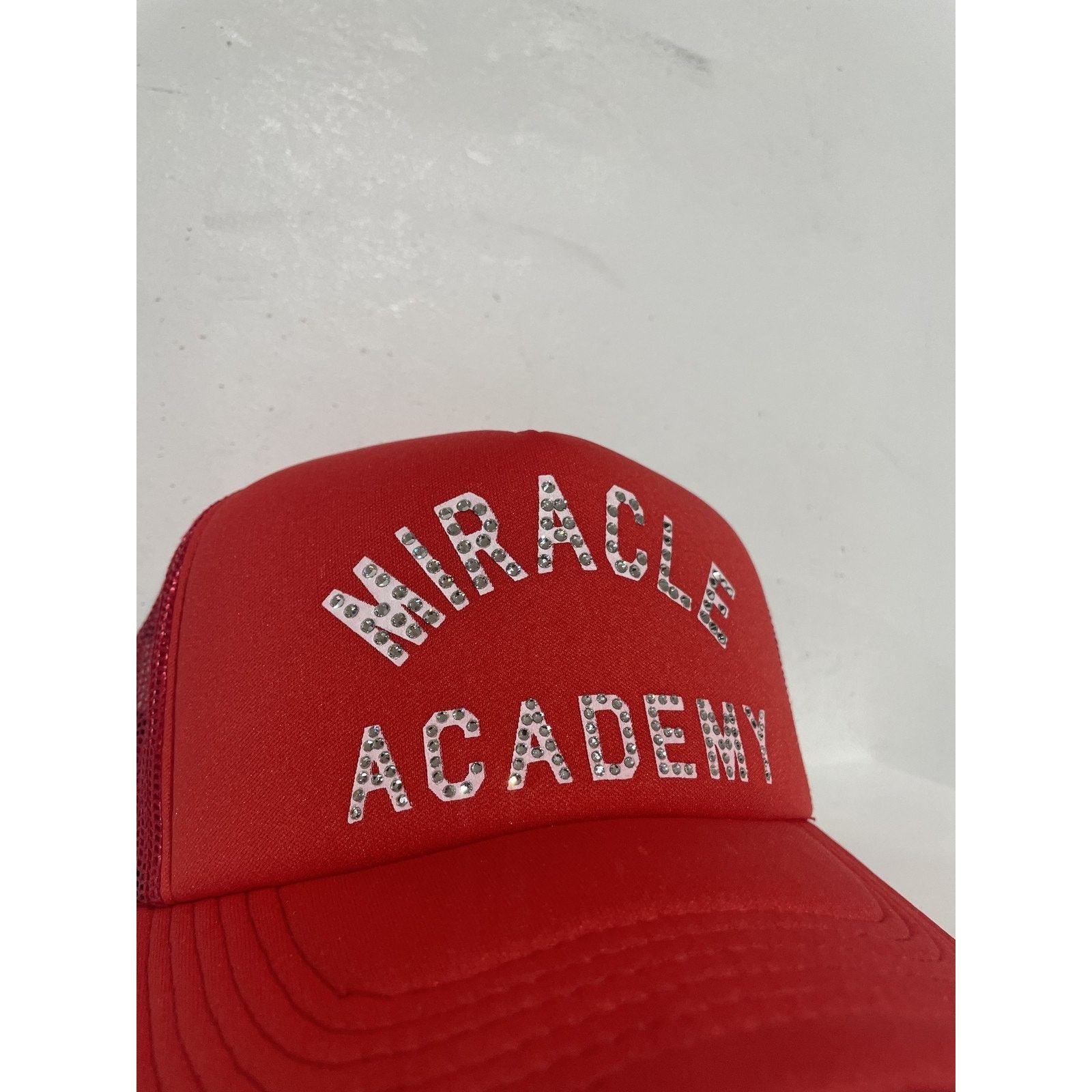 Nahmias Nahmias Miracle Academy Red Crystal Cap Brand New Size ONE SIZE - 3 Thumbnail